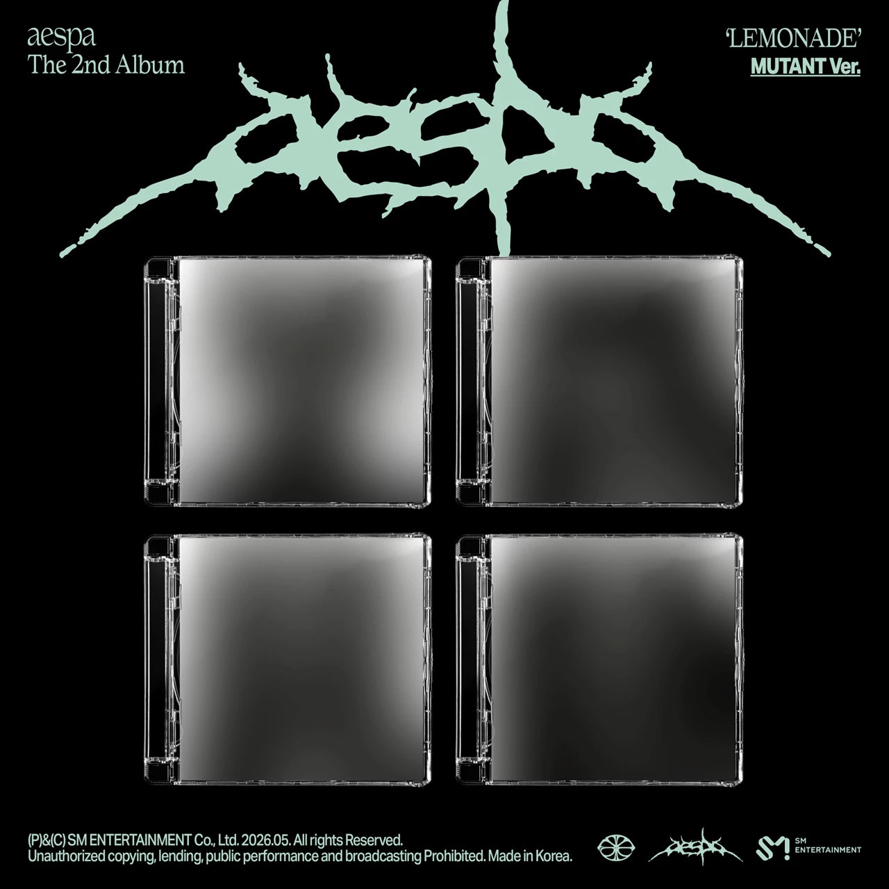 aespa - The 2nd Album 'LEMONADE' (MUTANT Ver.)