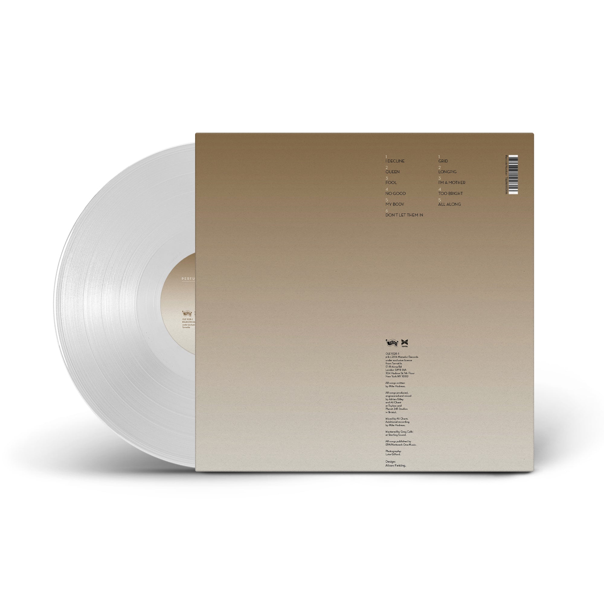 Perfume Genius - Too Bright (10th Anniversary Revisionist History Edition): White Vinyl LP