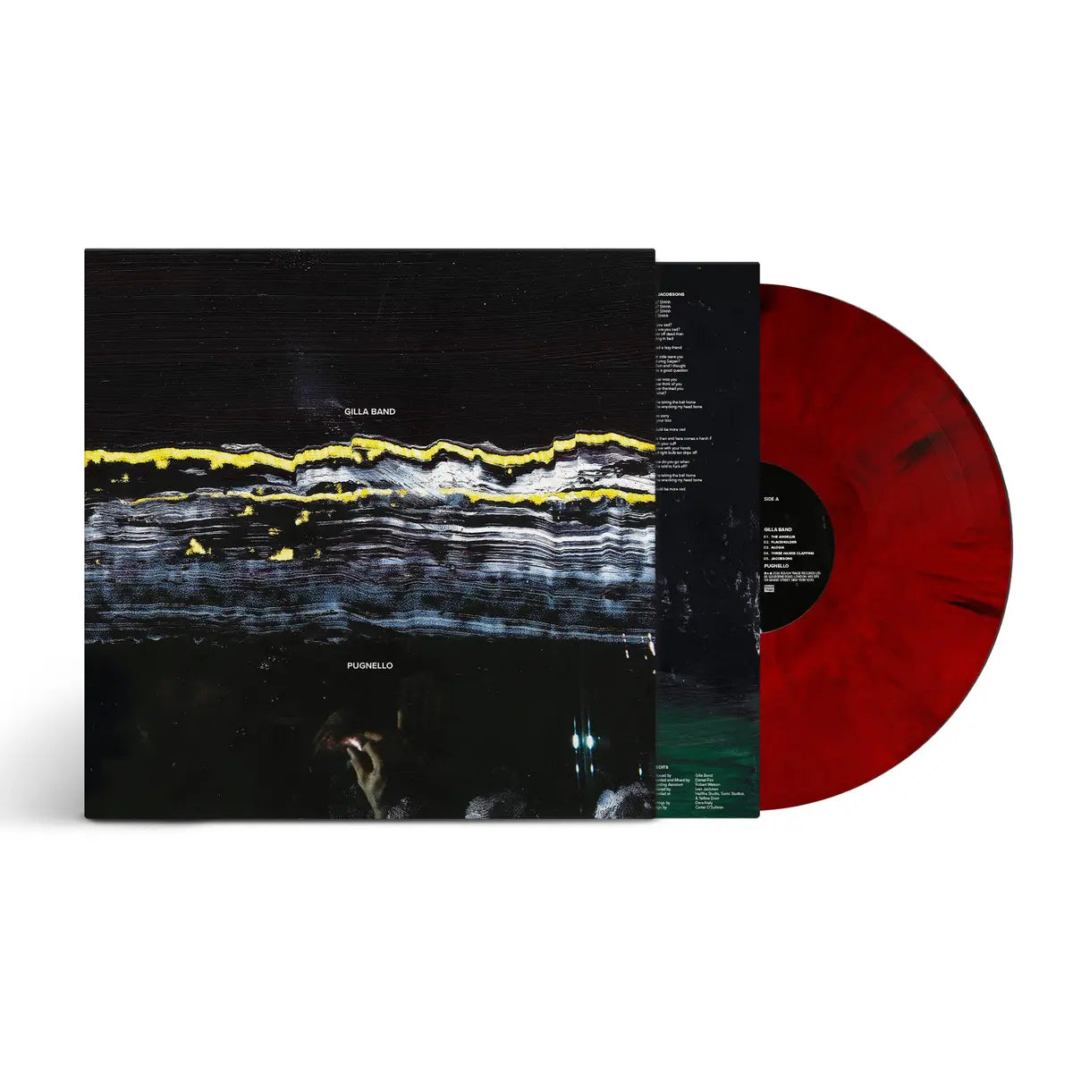 Gilla Band - Pugnello: Red and Black Marble Vinyl LP
