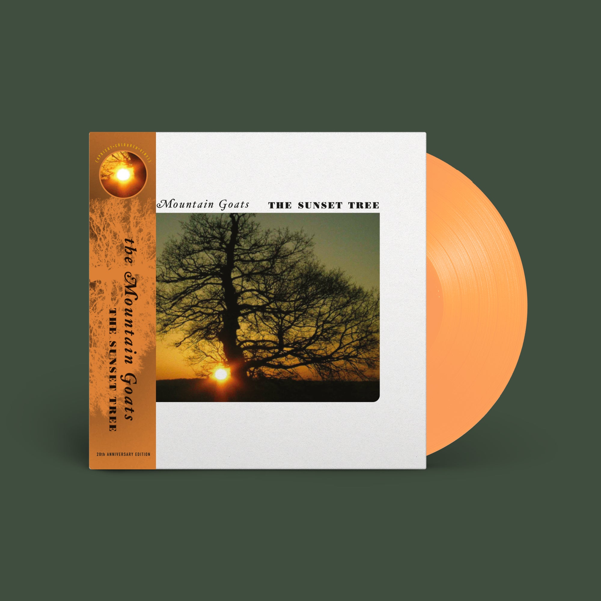The Mountain Goats - The Sunset Tree (20th Anniversary Remaster): Apricot Vinyl LP