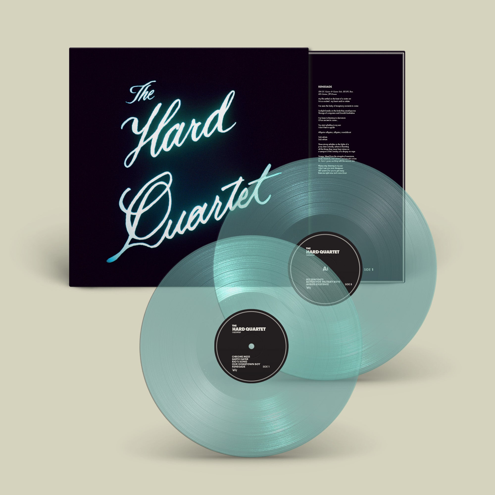 The Hard Quartet - The Hard Quartet: Limited Coke Bottle Clear Vinyl 2LP