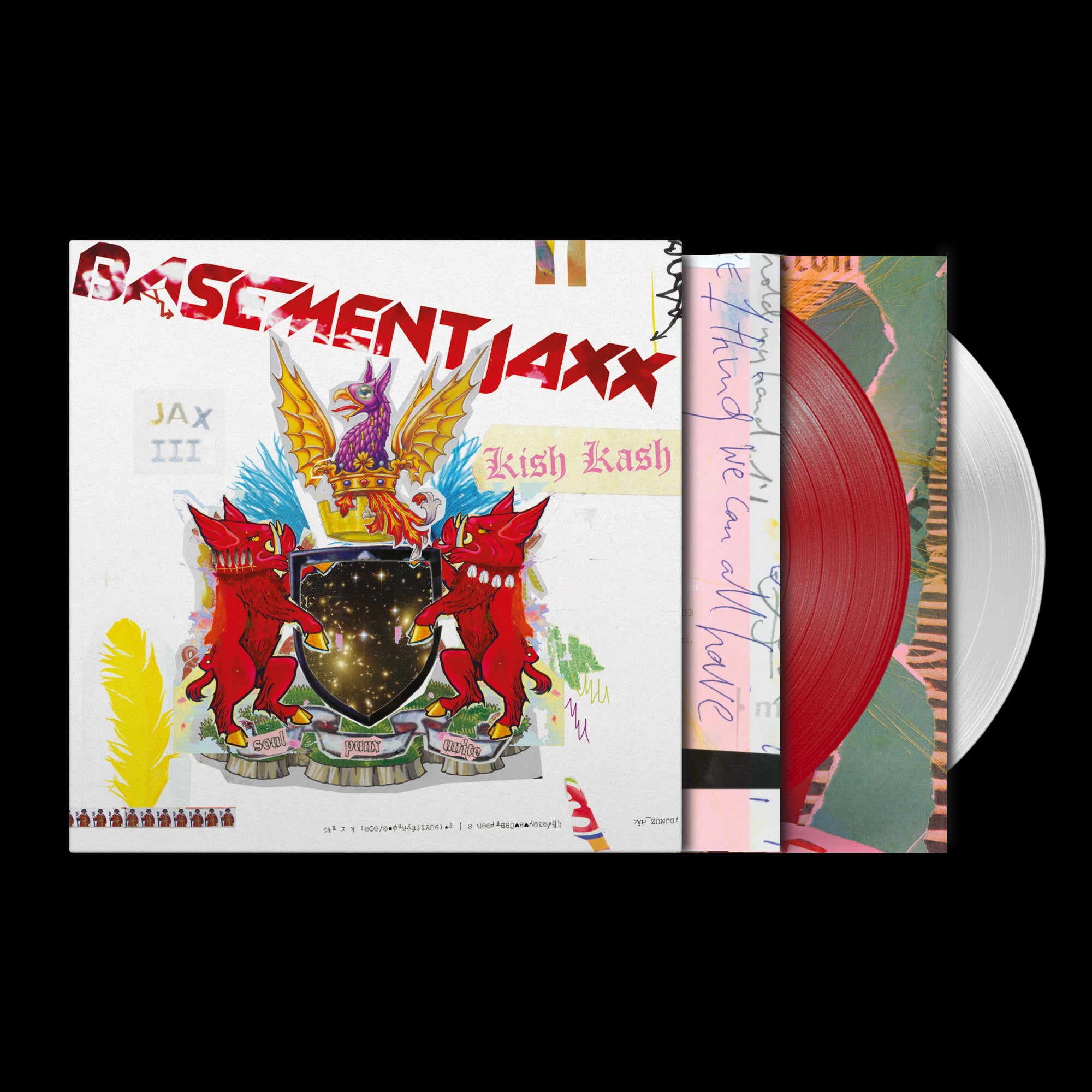 Basement Jaxx - Kish Kash: Red/White Vinyl 2LP