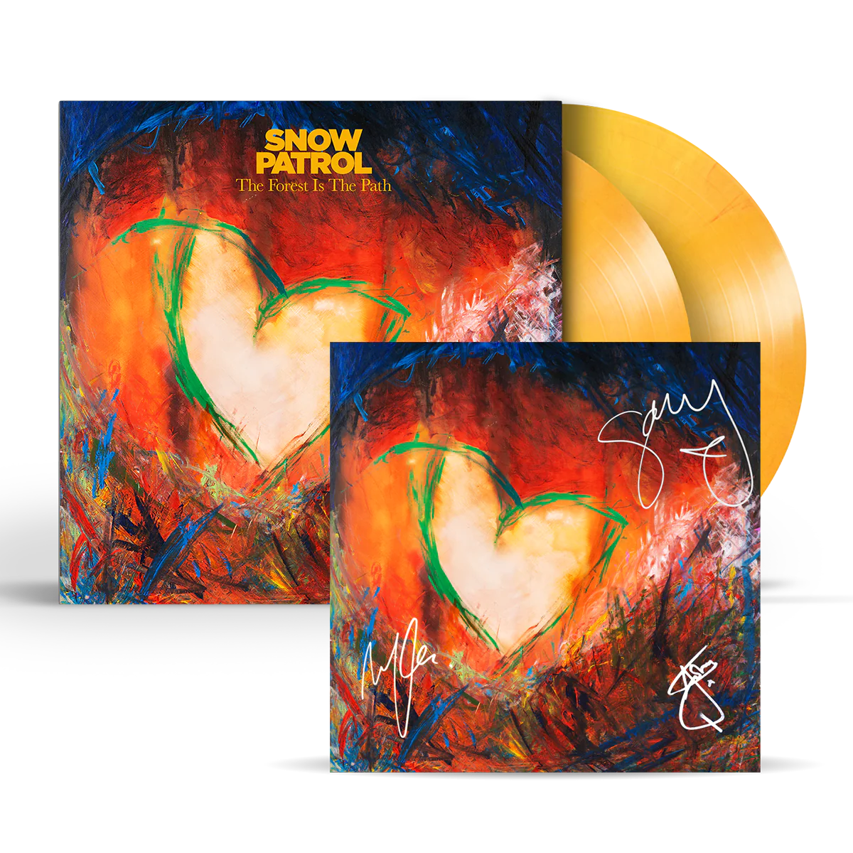 The Forest Is The Path: Limited Red Gold Vinyl 2LP + Signed Art Card