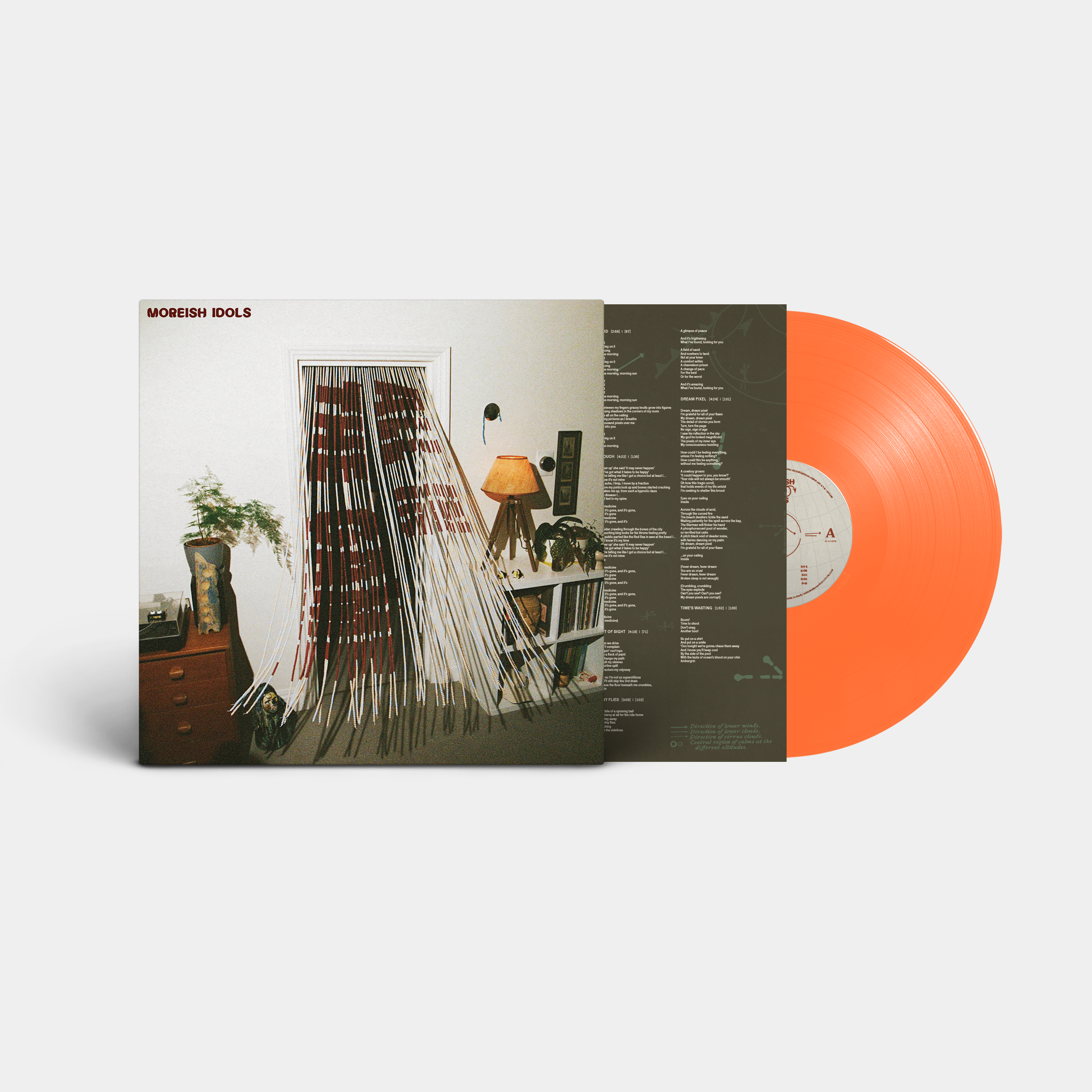 Moreish Idols - All In The Game: Orange Vinyl LP