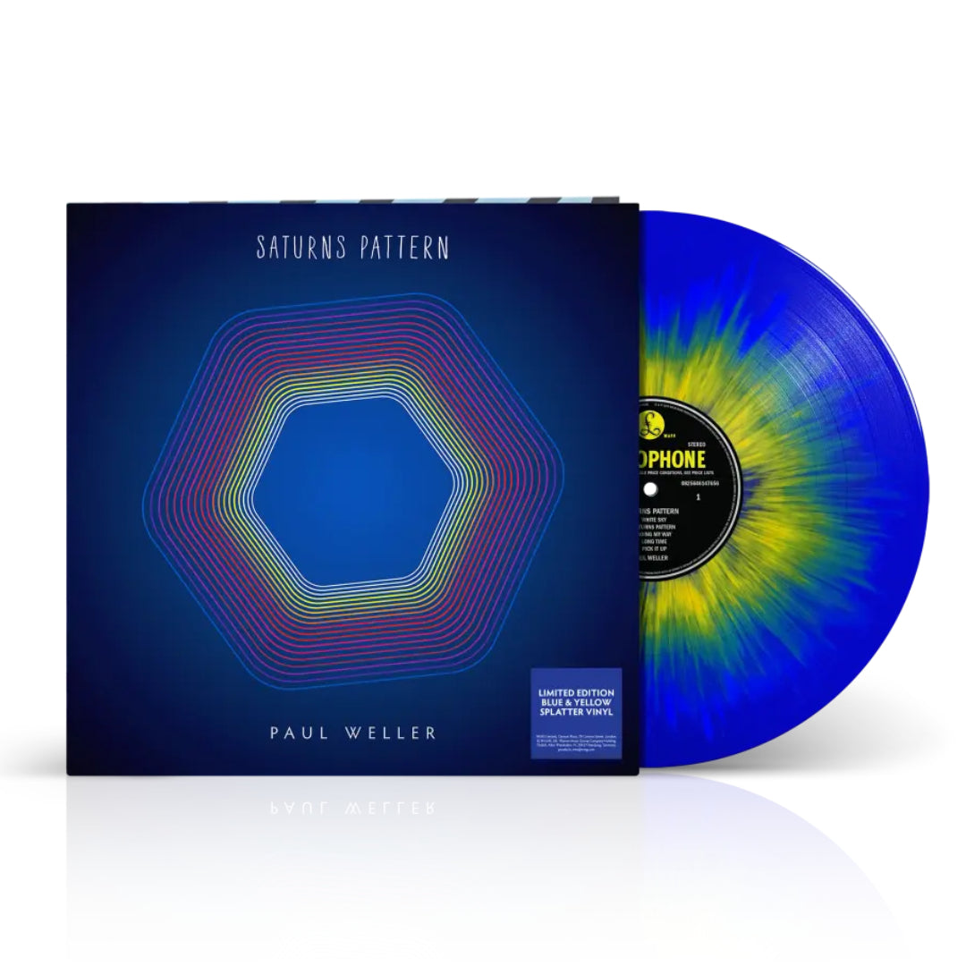 Paul Weller - Saturns Pattern: Blue & Yellow Splatter Vinyl LP [NAD26]