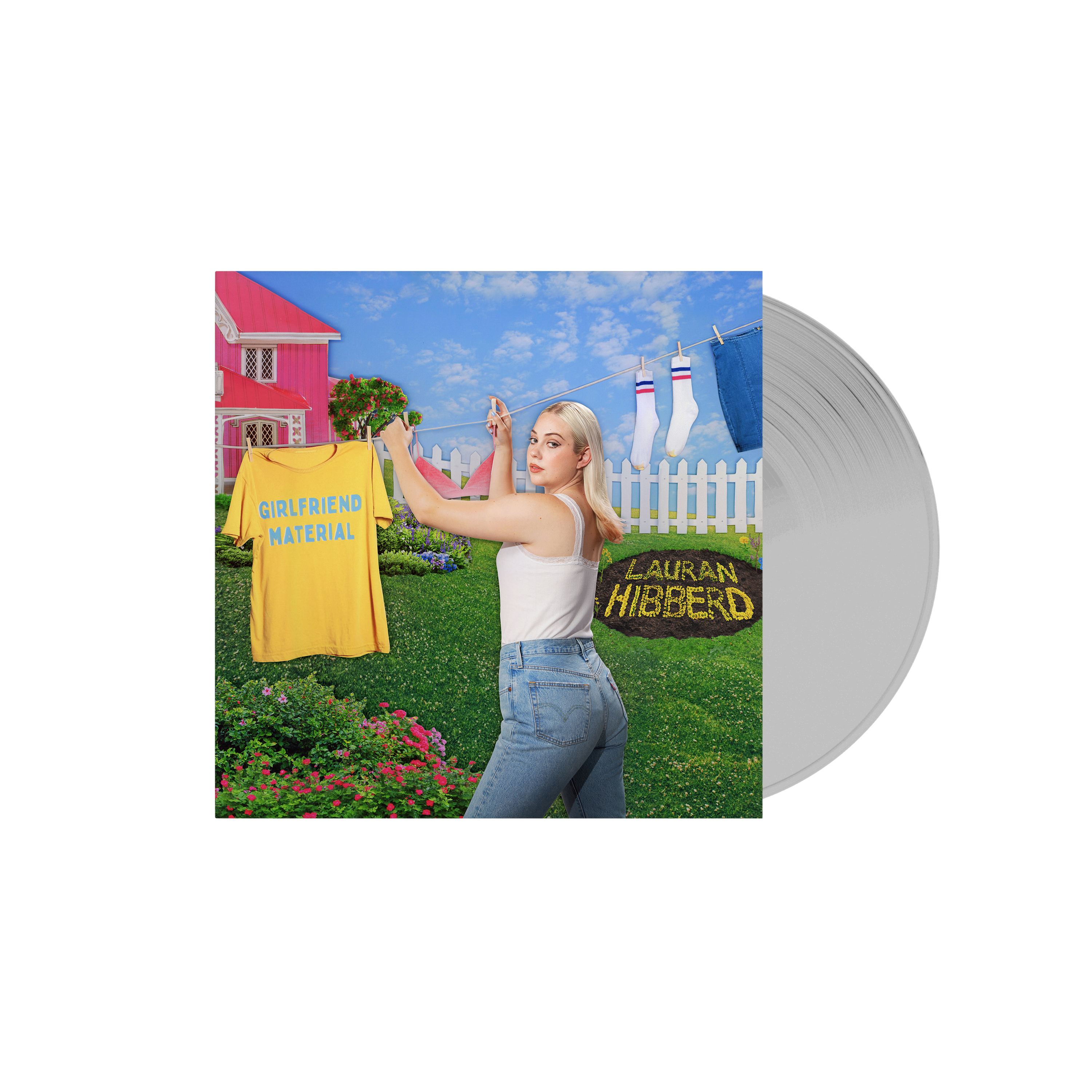 Lauran Hibberd - girlfriend material: Clear Vinyl LP