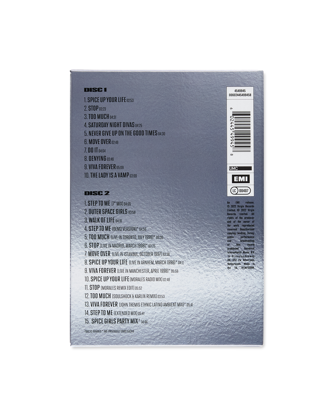 Spice Girls - Spiceworld 25: 2CD + Hardback Book