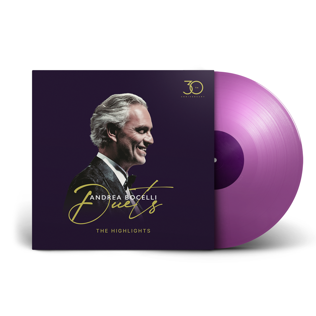 Andrea Bocelli - Duets - 30th Anniversary: Exclusive Purple Vinyl LP