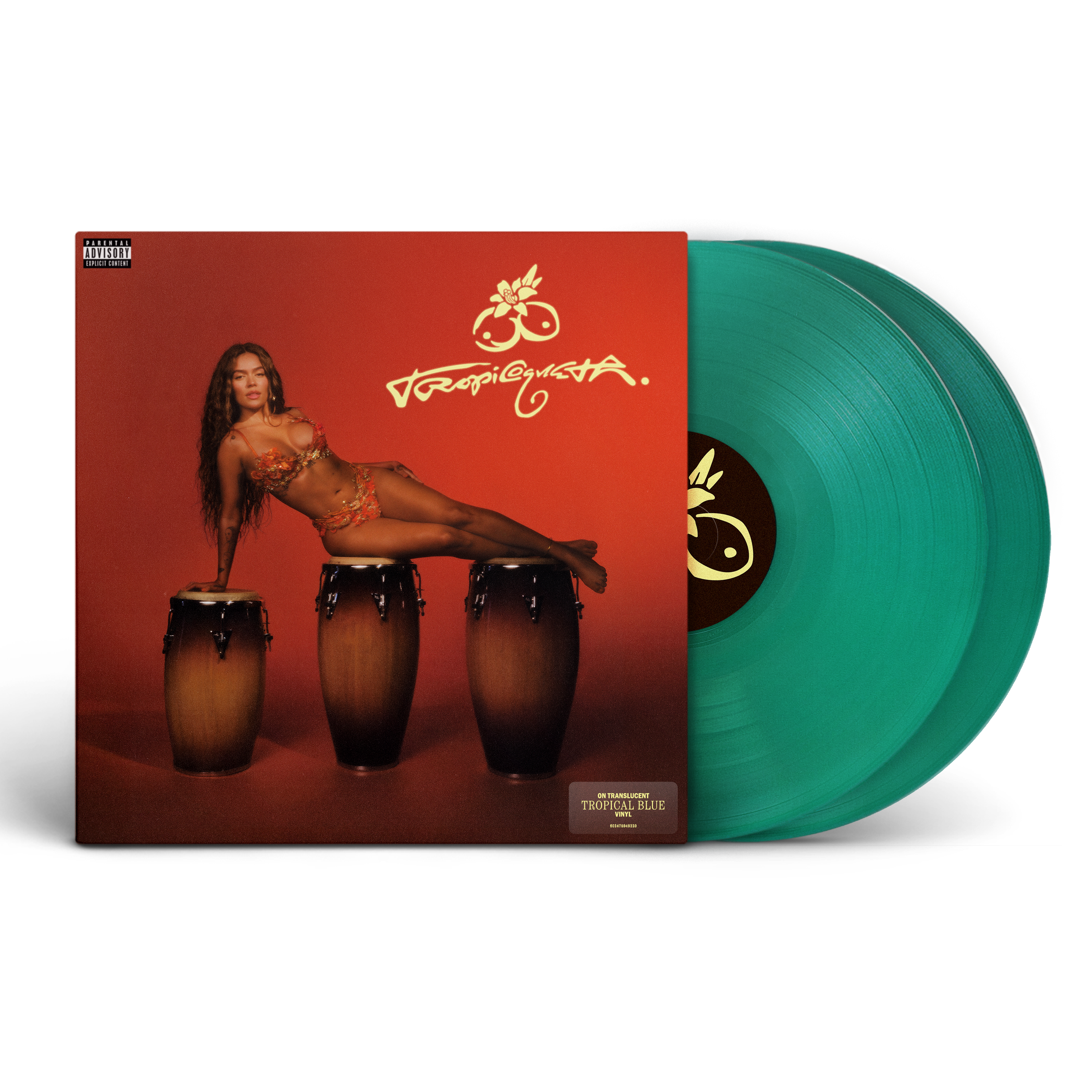 Karol G - Tropicoqueta Tropical Blue 2LP Vinyl