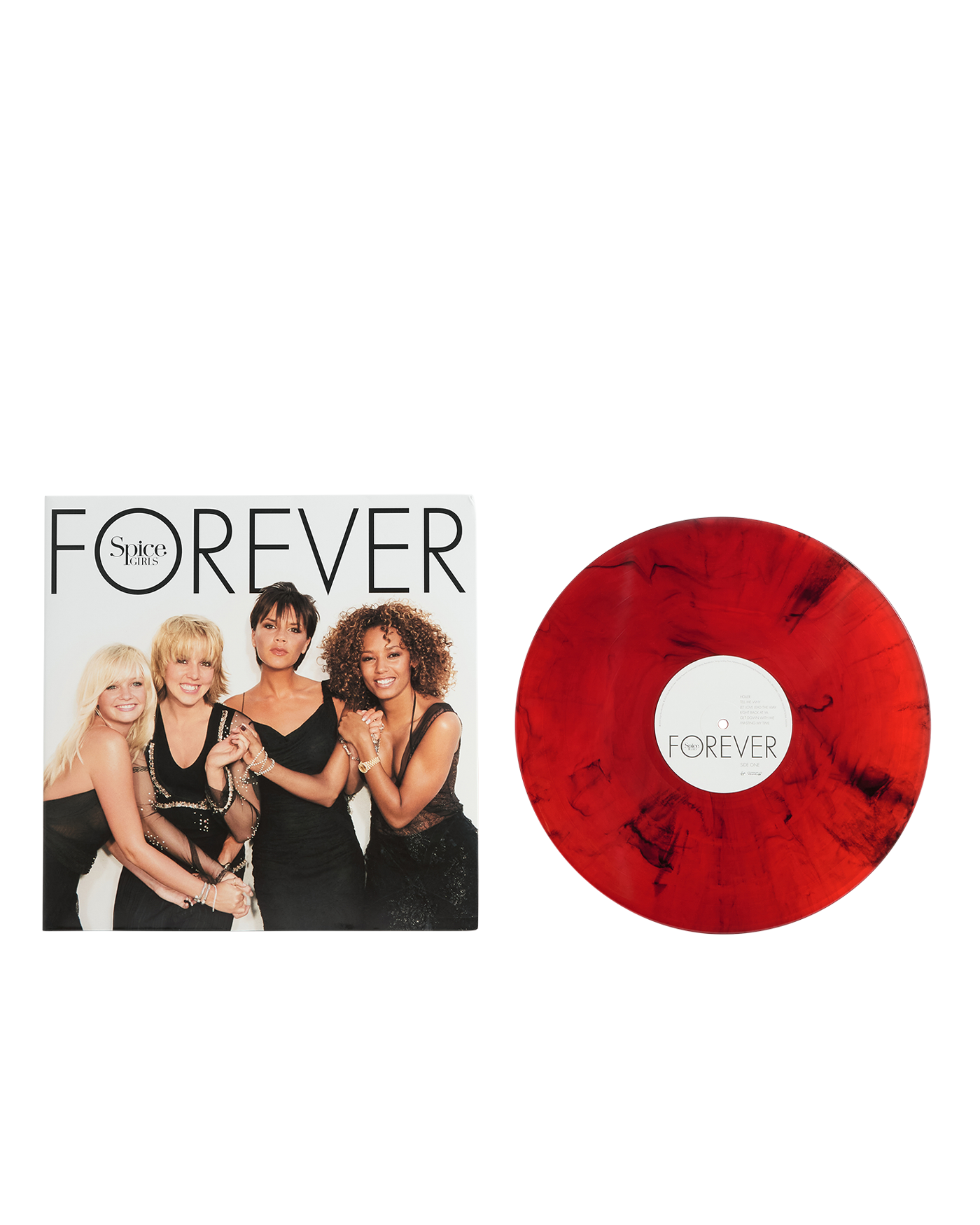 Spice Girls - Forever25 Red & Black Marble Vinyl LP