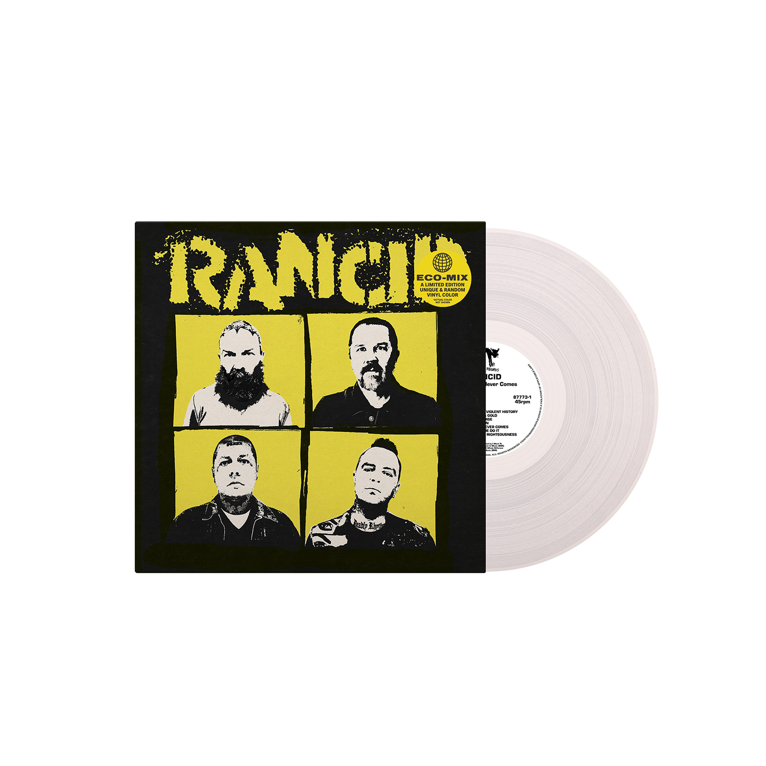 Rancid - Tomorrow Never Comes: Limited Edition Eco-Mix Colour Vinyl LP