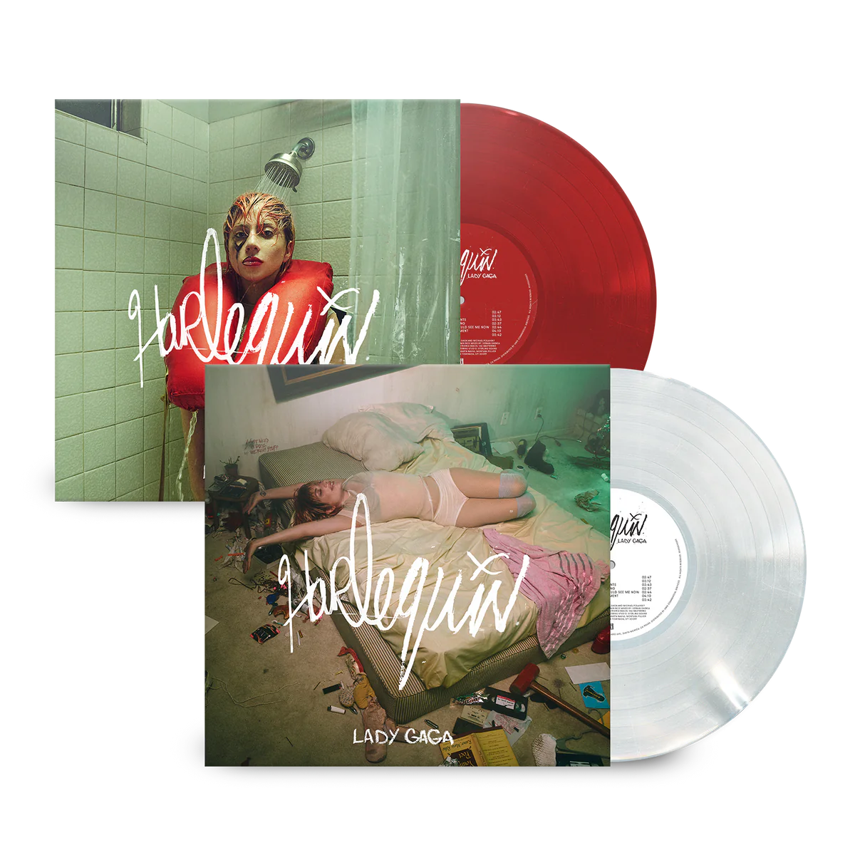 Harlequin: Limited Clear Vinyl LP (w/ Alt Sleeve) + Red Vinyl LP