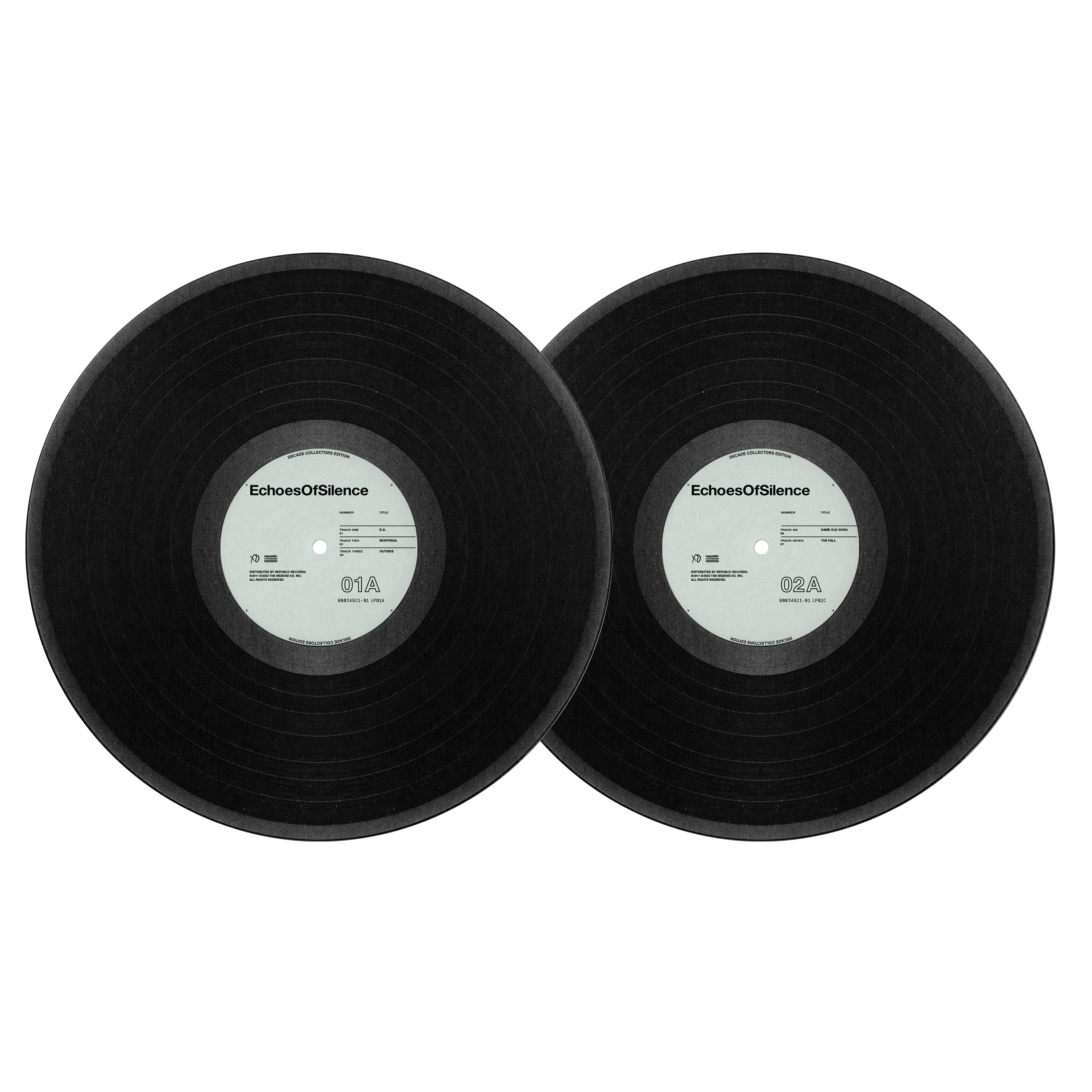 The Weeknd - ECHOS OF SILENCE DECADE COLLECTOR’S EDITION 2LP