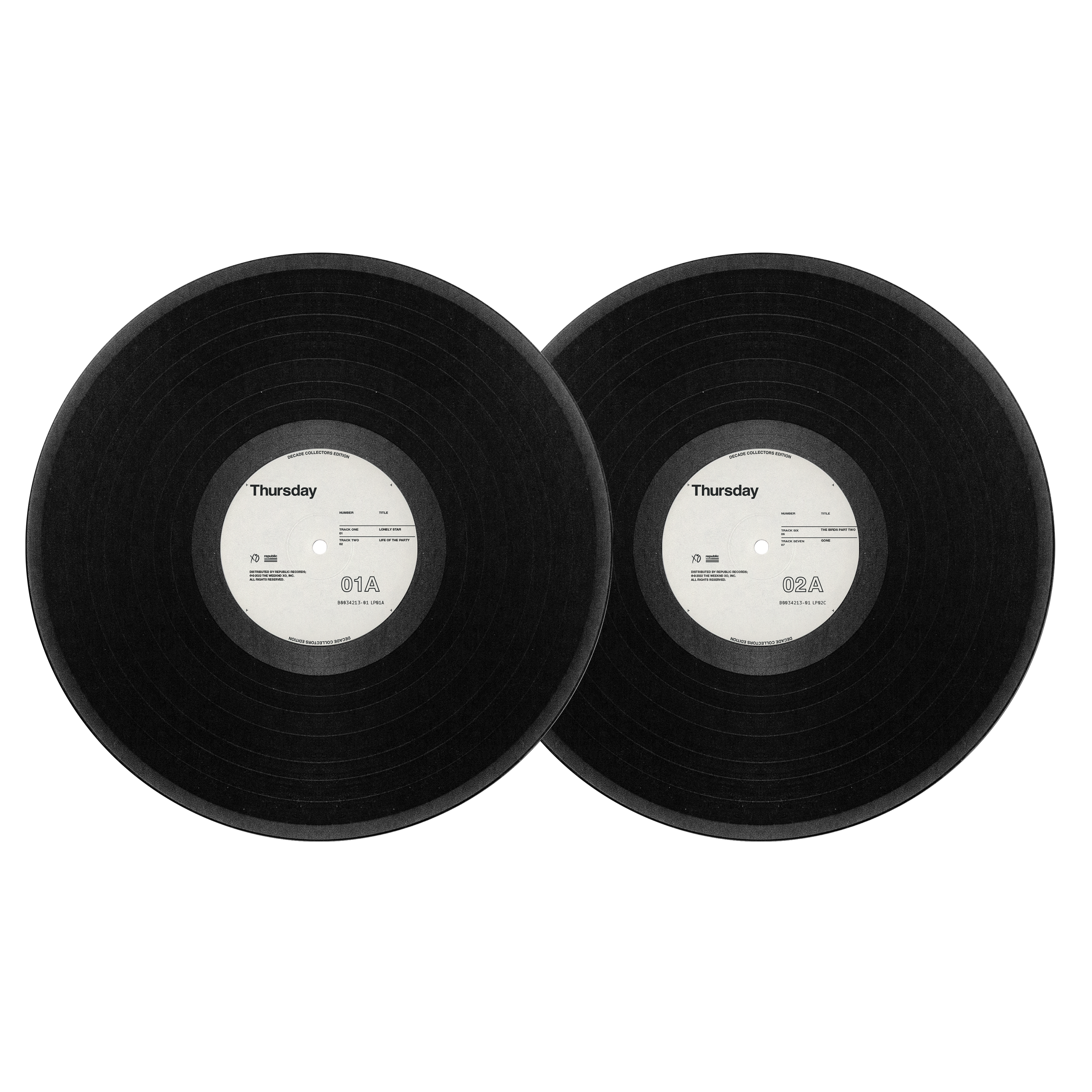 The Weeknd - THURSDAY DECADE COLLECTOR’S EDITION 2LP