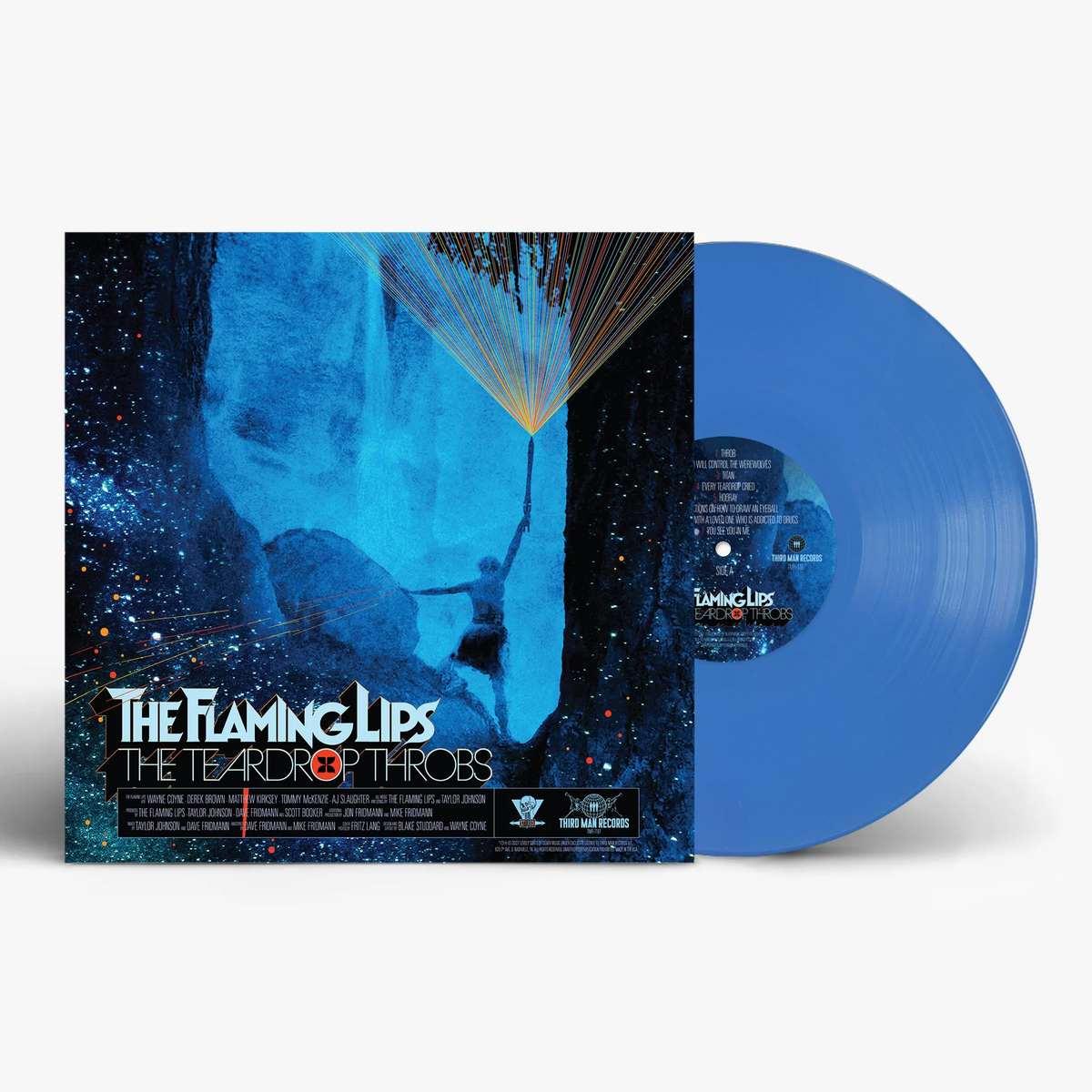 The Flaming Lips - The Teardrop Throbs: Opaque Blue Vinyl LP