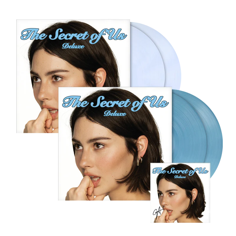 The Secret Of Us (Deluxe Edition): Limited Transparent Blue 2LP, Pearl White 2LP + Signed Art Card