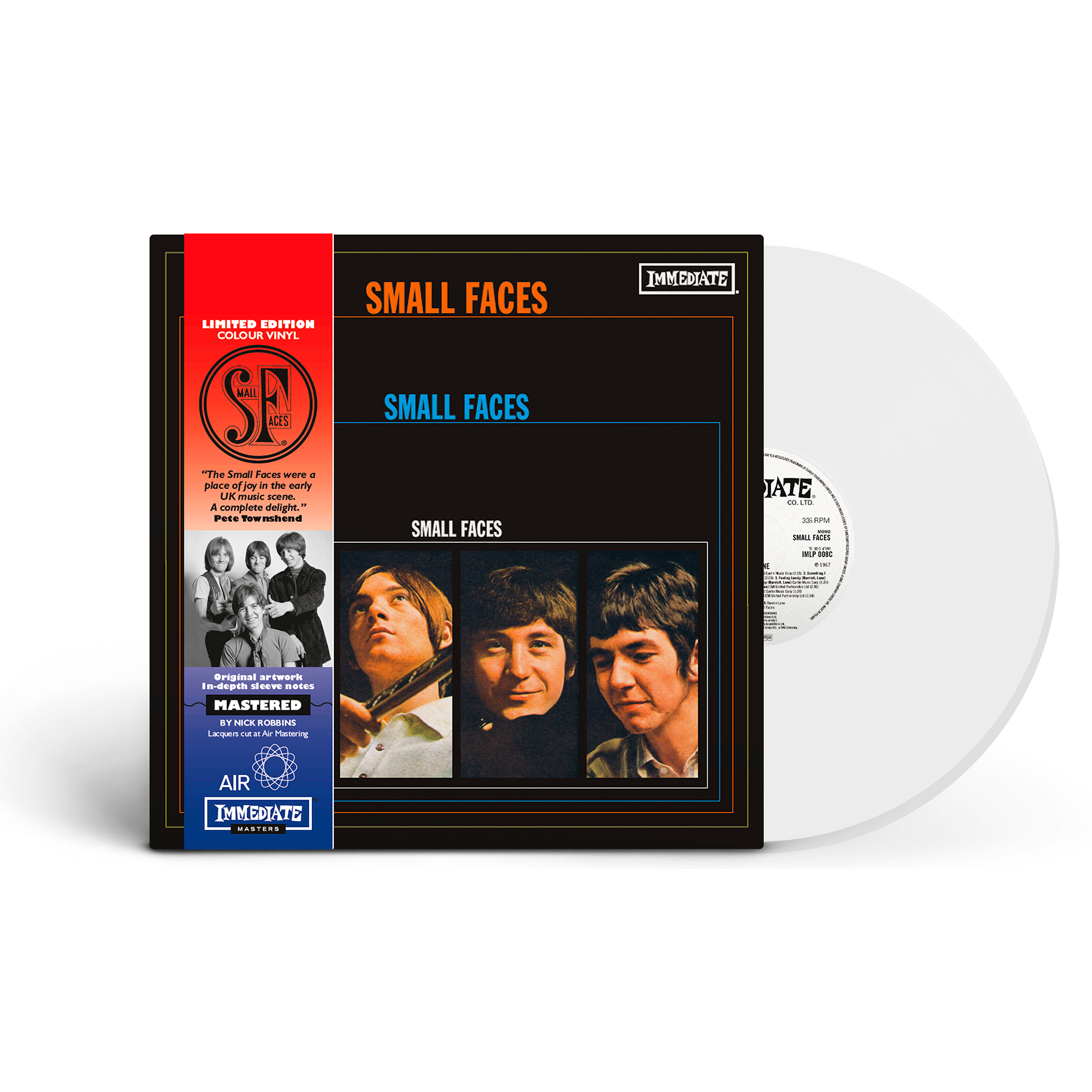 Small Faces - Small Faces: Limited Edition White Colour Vinyl LP