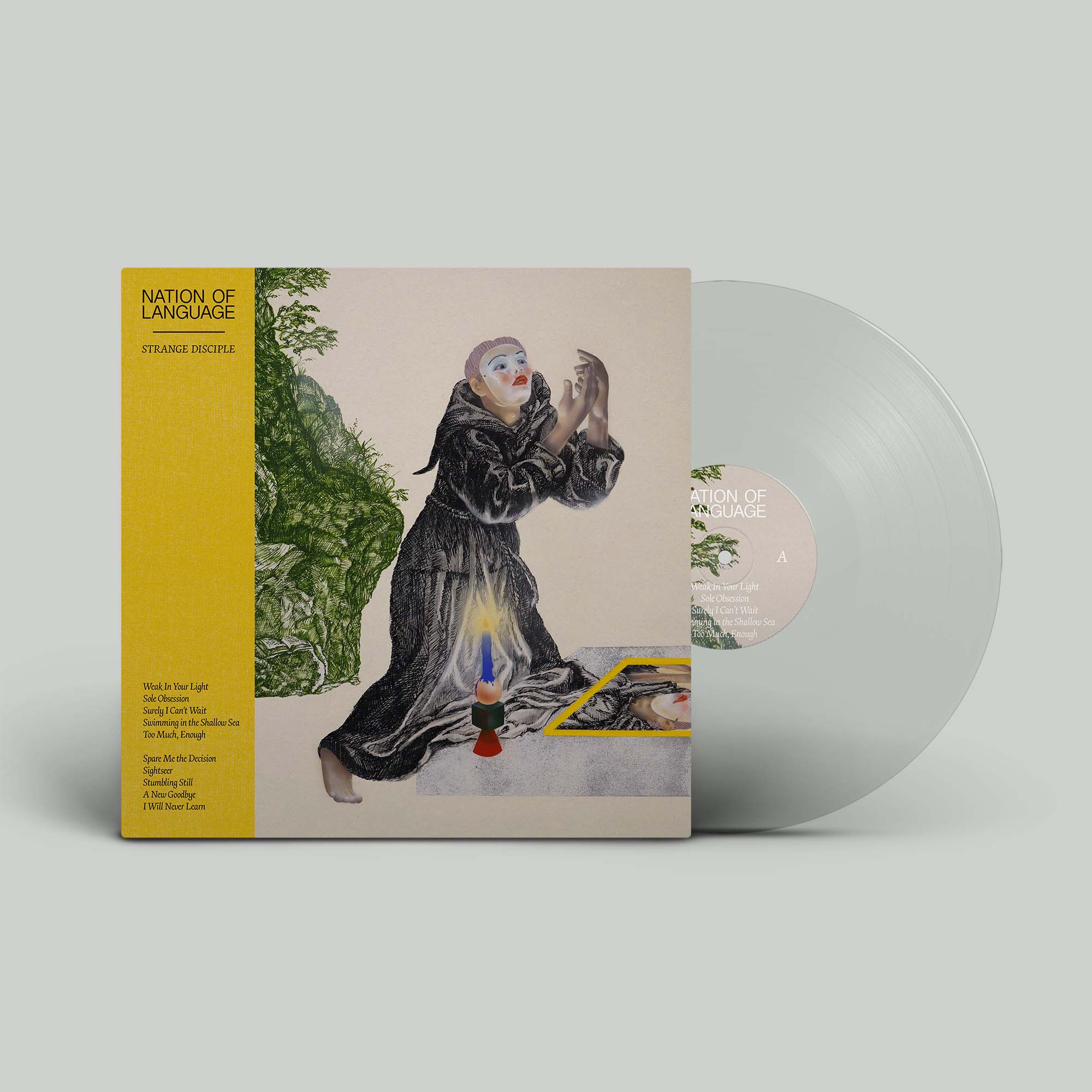 Nation of Language - Strange Disciple : Limited Edition Clear Vinyl LP