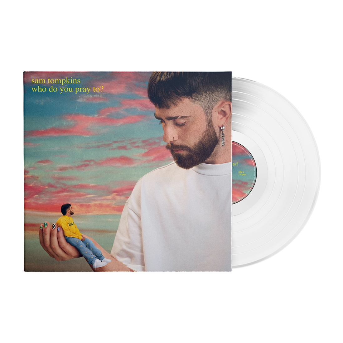 Sam Tompkins - Who Do You Pray To? EP Clear Vinyl