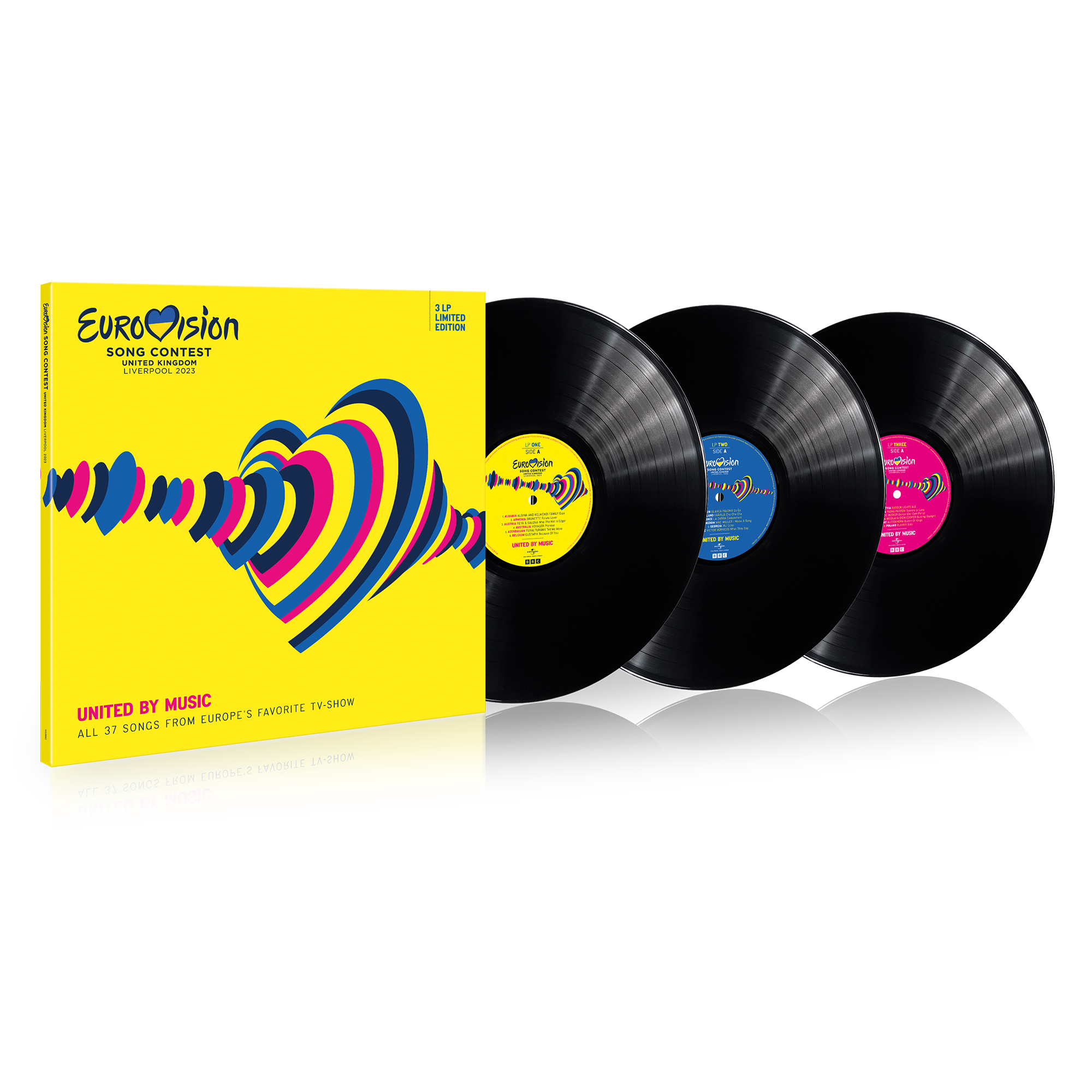 Various Artists - Eurovision Song Contest 2023: Vinyl 3LP