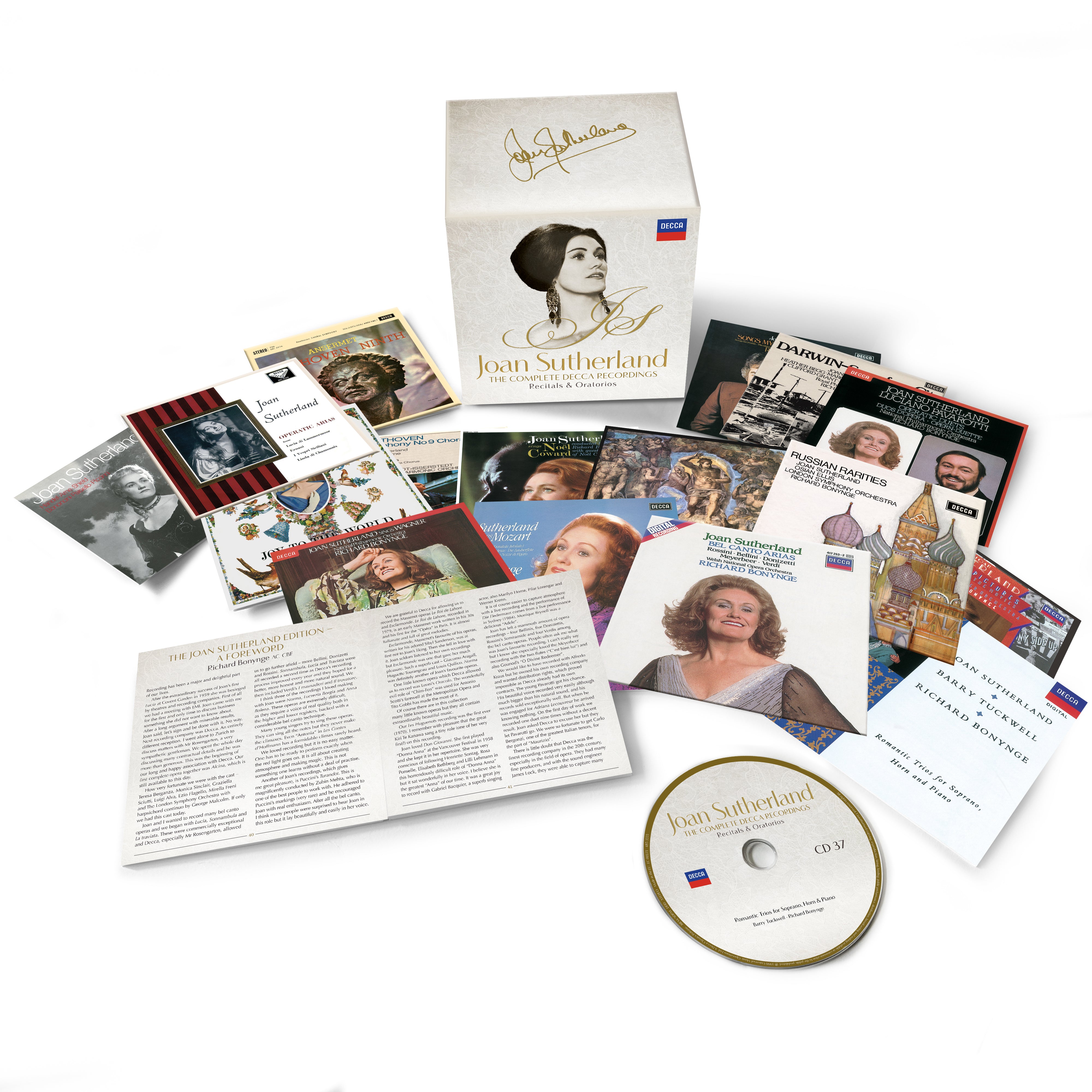 Joan Sutherland - Box 1 - Recitals & Oratorios: CD Box Set