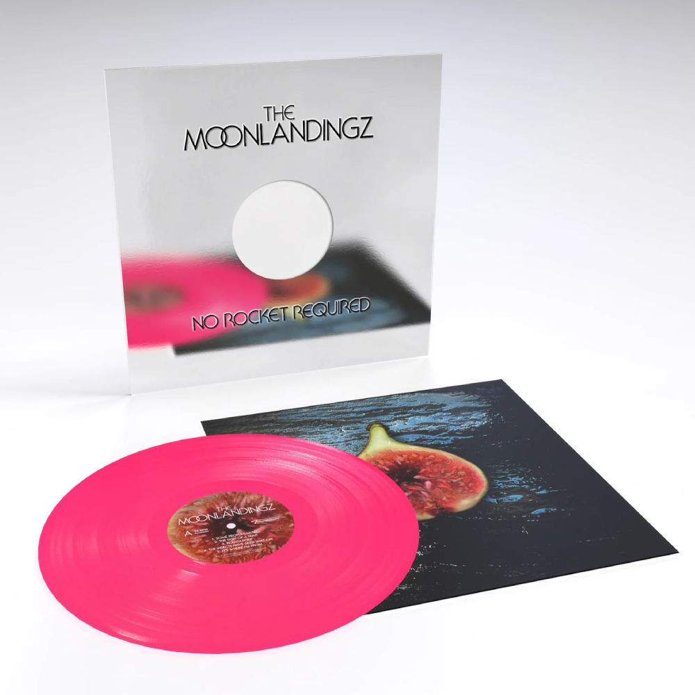 The Moonlandingz - No Rocket Required: Limited Neon Pink Vinyl LP