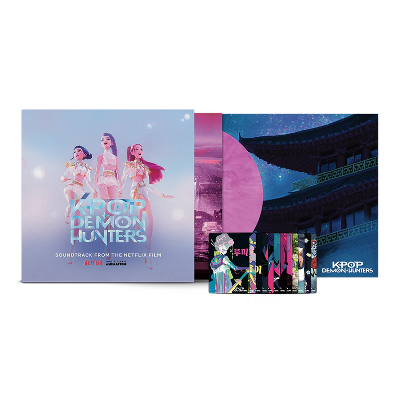KPop Demon Hunters Cast, HUNTR/X, Saja Boys - KPop Demon Hunters (Soundtrack from the Netflix Film) D2C Exclusive LP (Smokey Fuschia)