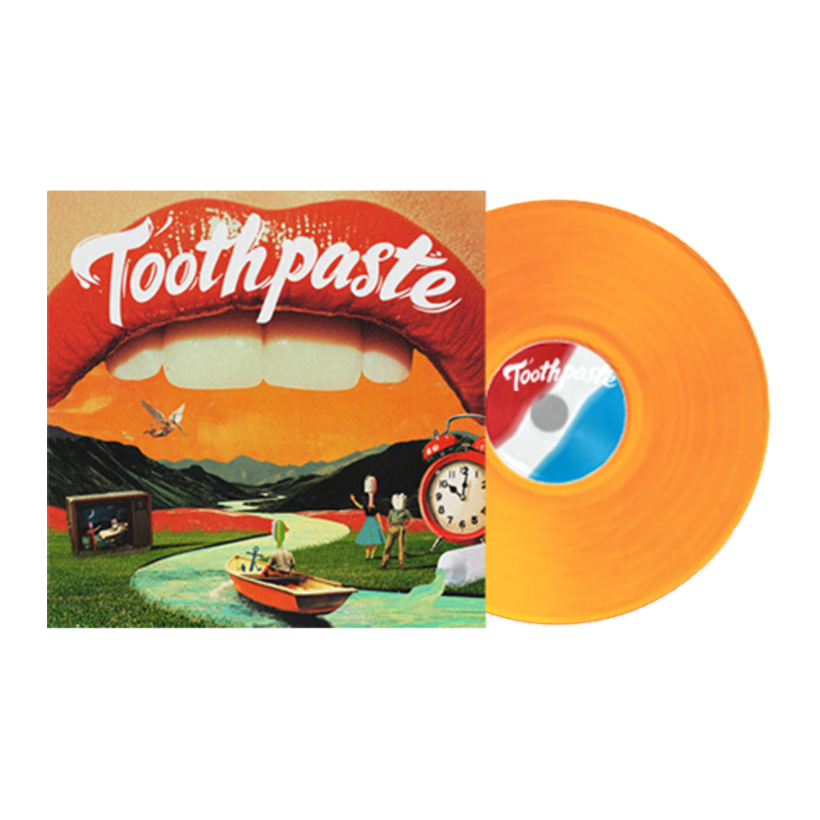 Crystal Tides - Toothpaste: Orange Vinyl LP
