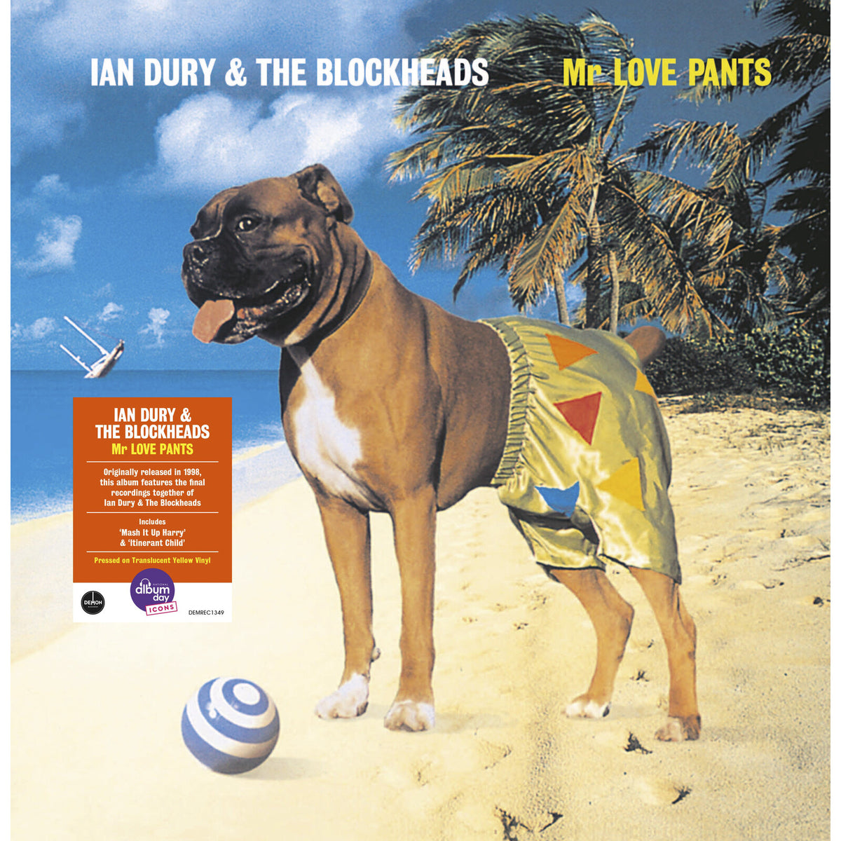 Ian Dury - Mr. Love Pants: Translucent Yellow Vinyl LP [NAD26]