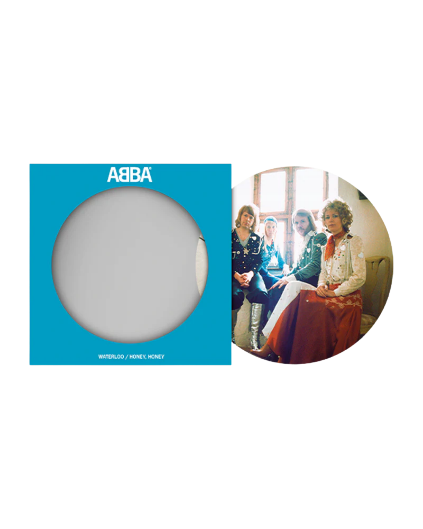 ABBA - Waterloo (Swedish) / Honey, Honey (Swedish): Picture Disc Vinyl 7" Single 7"