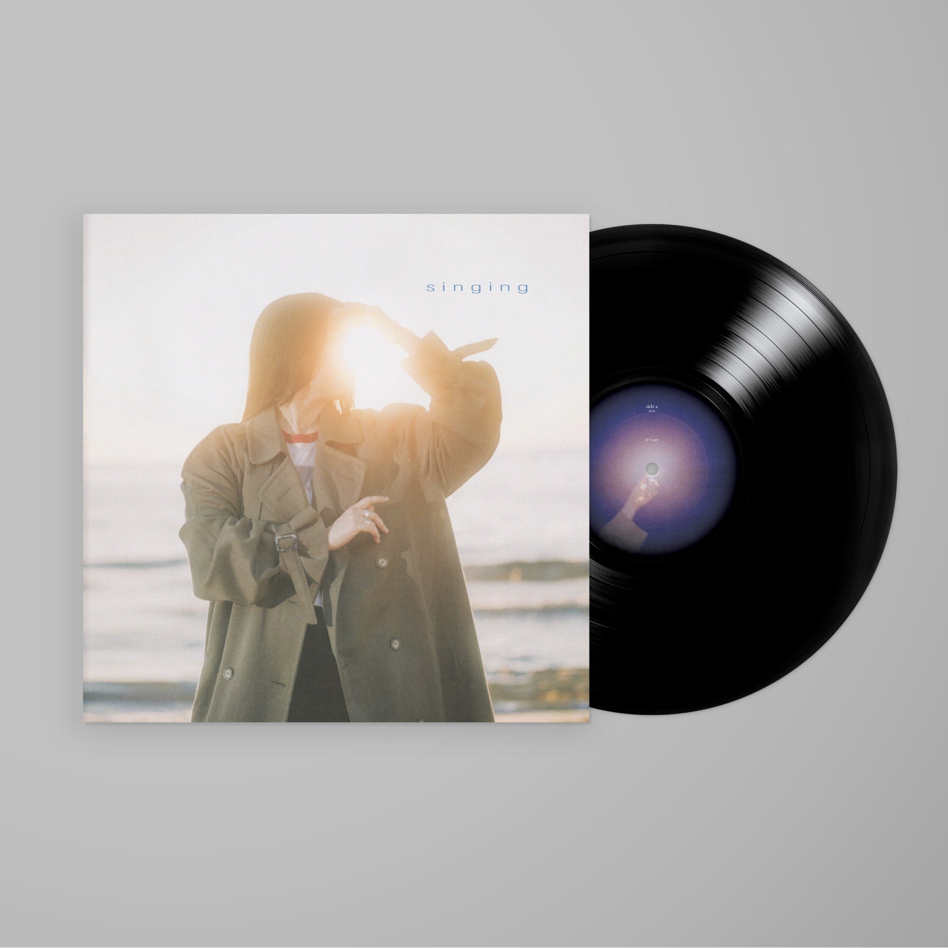 Gia Margaret - Singing: Black Vinyl LP