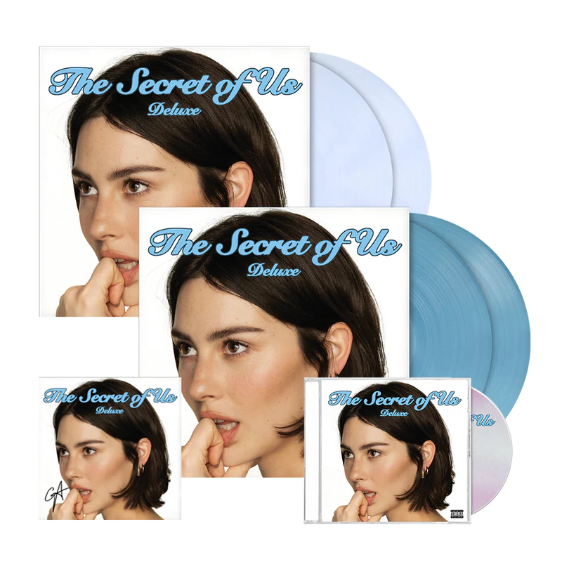 The Secret Of Us (Deluxe Edition): Limited Transparent Blue 2LP, Pearl White 2LP, CD + Signed Art Card