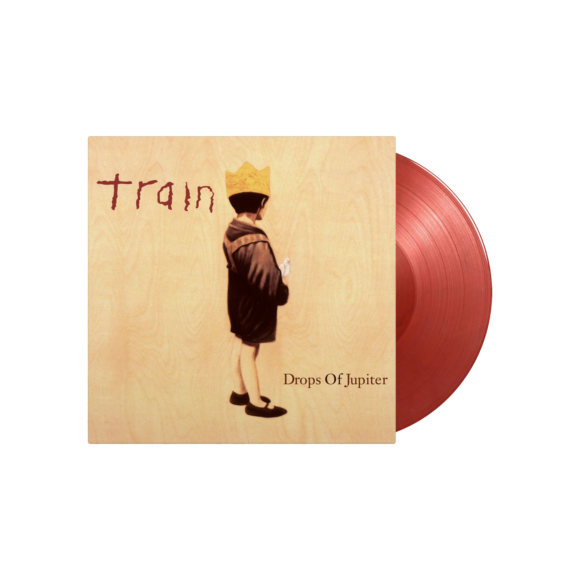 Train - Drops Of Jupiter: Red + Black Marbled Vinyl LP