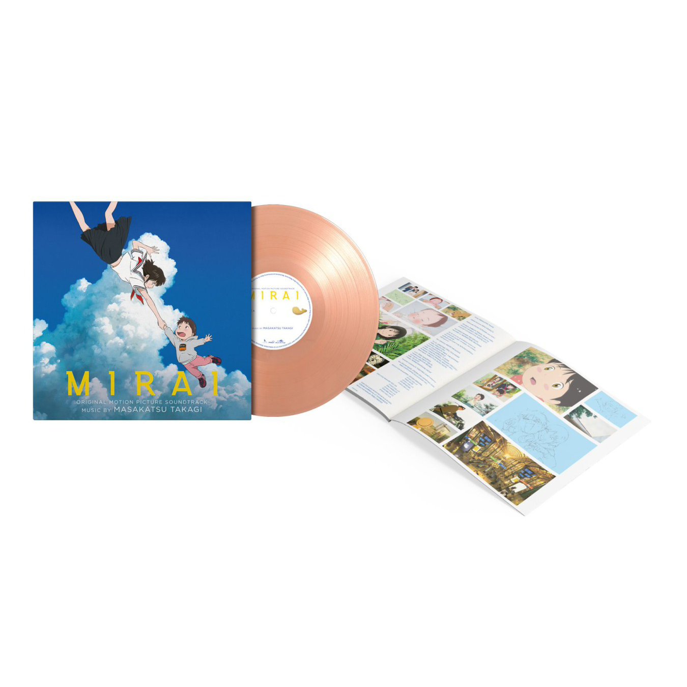 Masakatsu Takagi - Mirai (Original Soundtrack): Limited Pink Blossom Vinyl LP