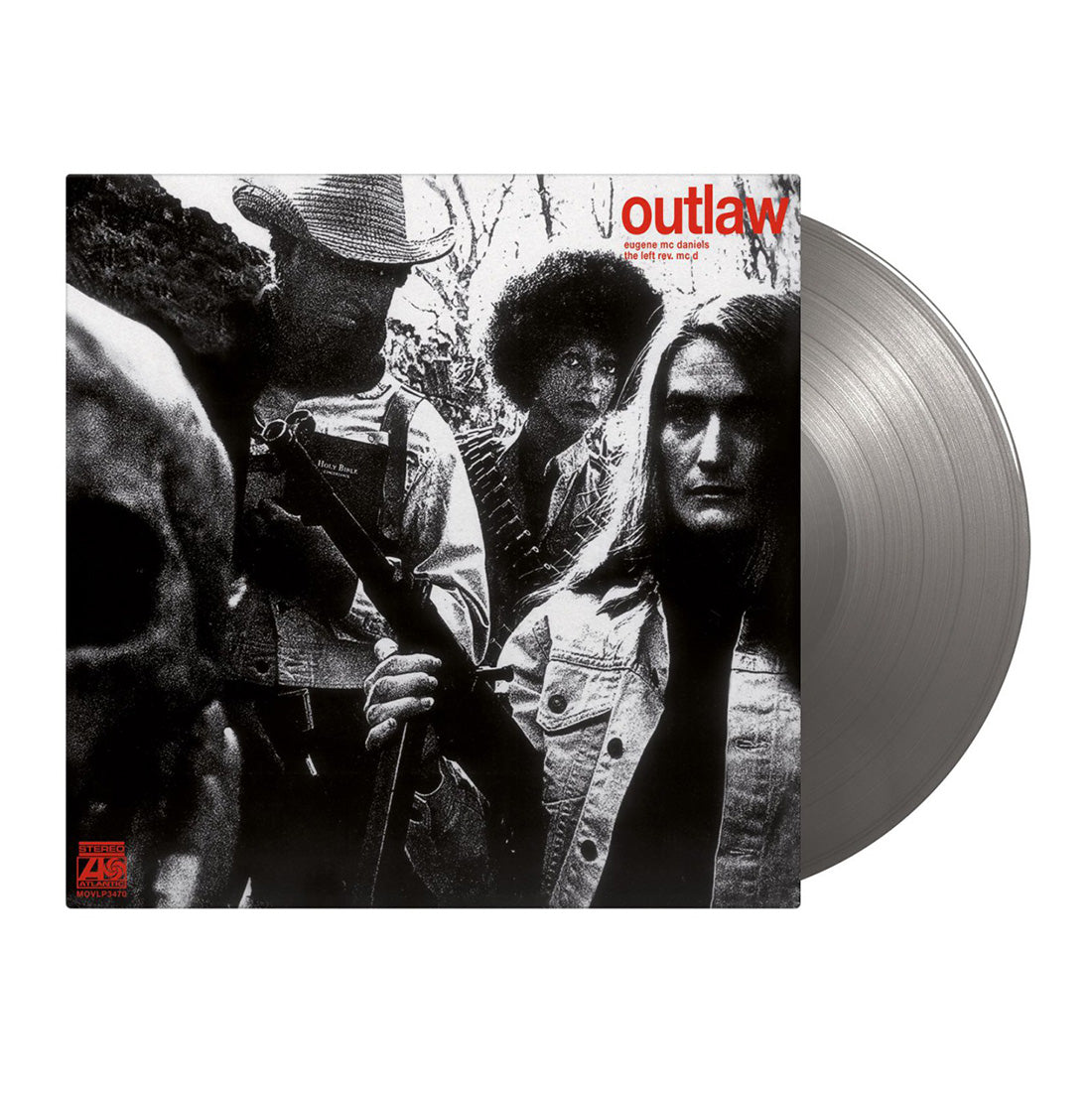 Eugene McDaniels - Outlaw: Limited Silver Vinyl LP
