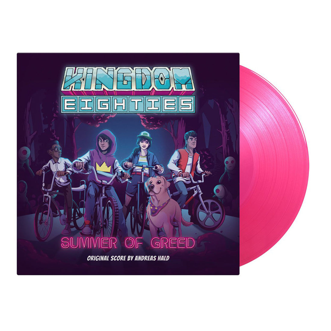 Andreas Hald - Kingdom Eighties (OST): Limited Translucent Magenta Vinyl 2LP