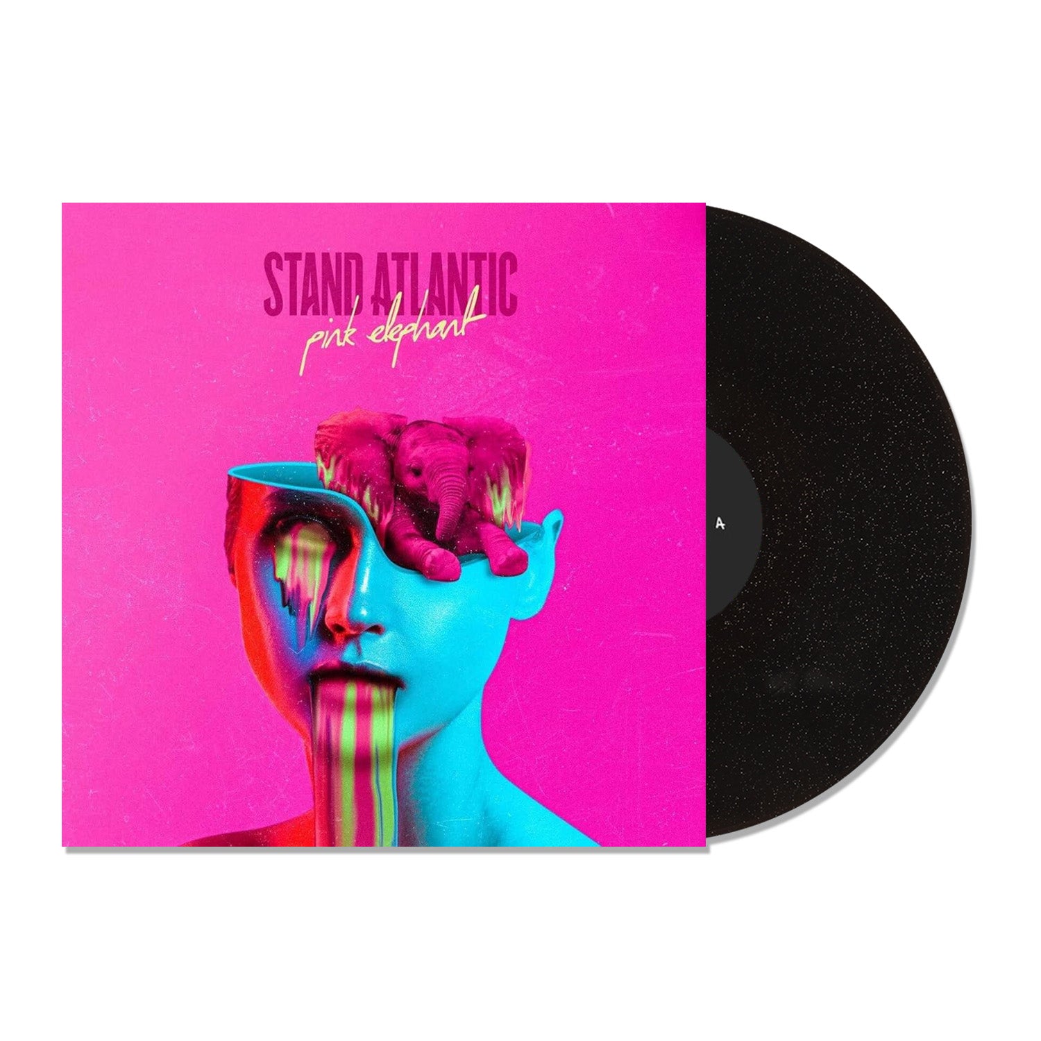 Stand Atlantic - Pink Elephant: Black Glitter Vinyl LP