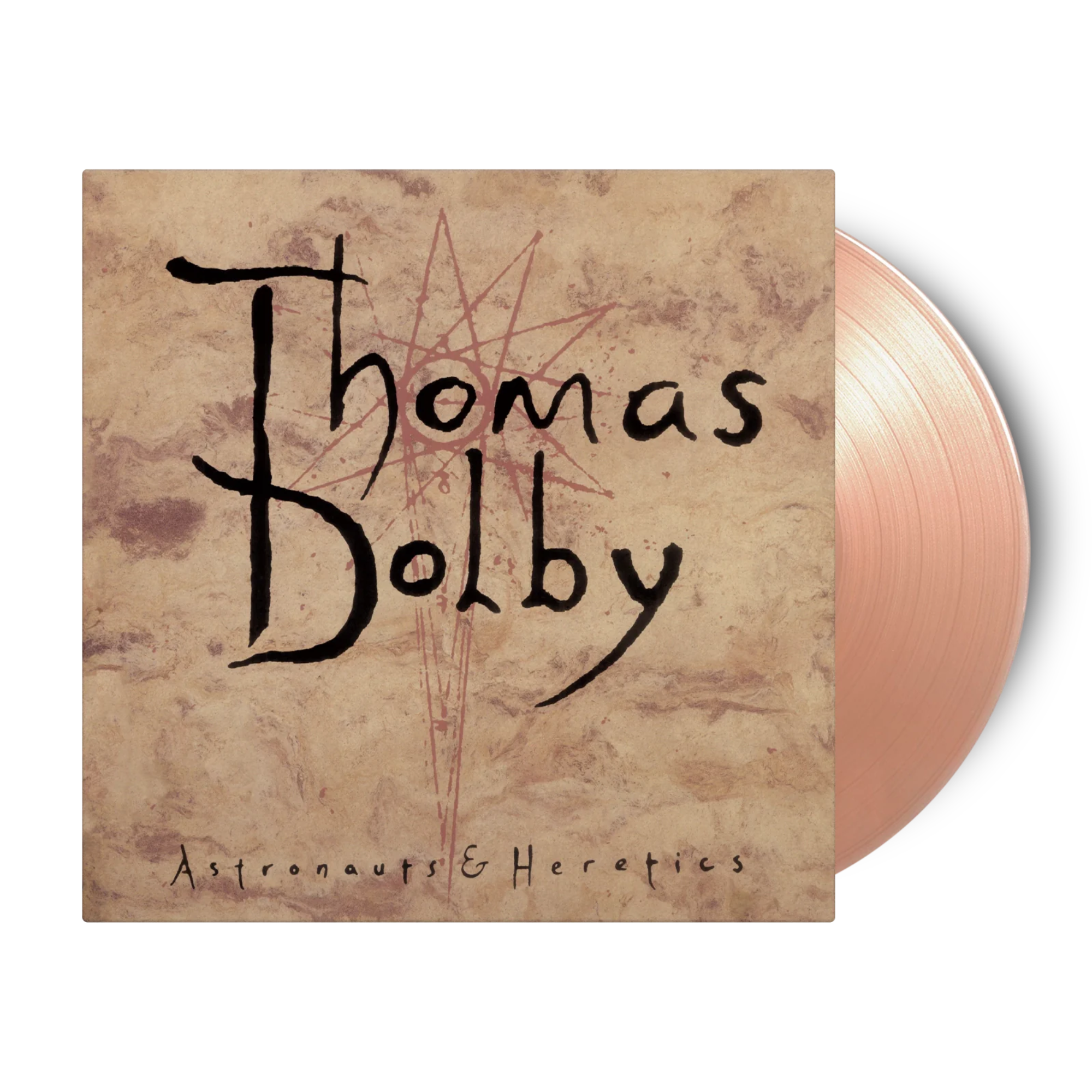 Thomas Dolby - Astronauts and Heretics: Pink & Clear Vinyl LP