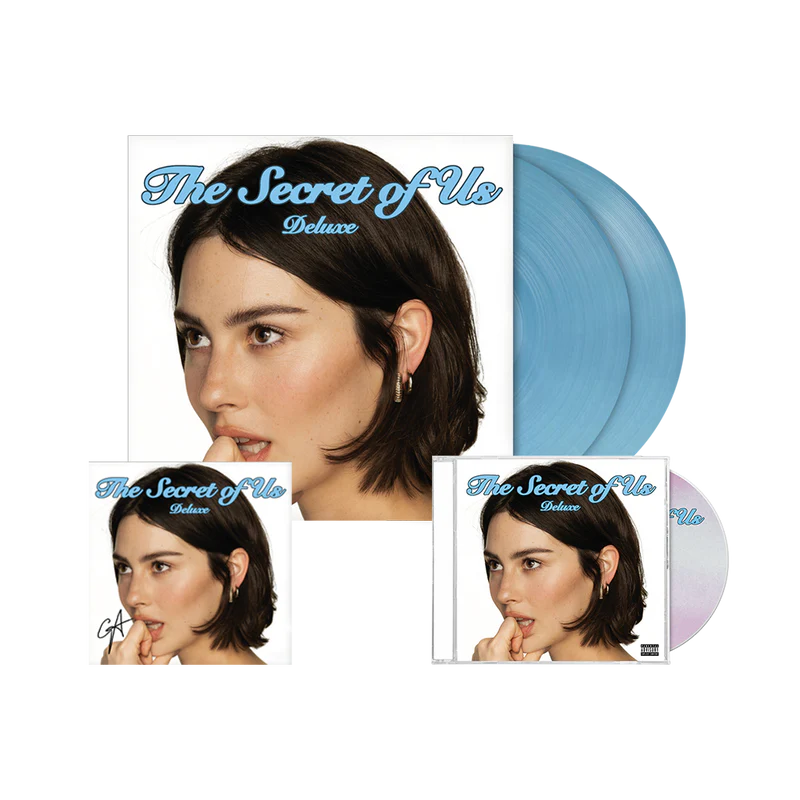 The Secret Of Us (Deluxe Edition): Limited Transparent Blue Vinyl 2LP, CD + Signed Art Card