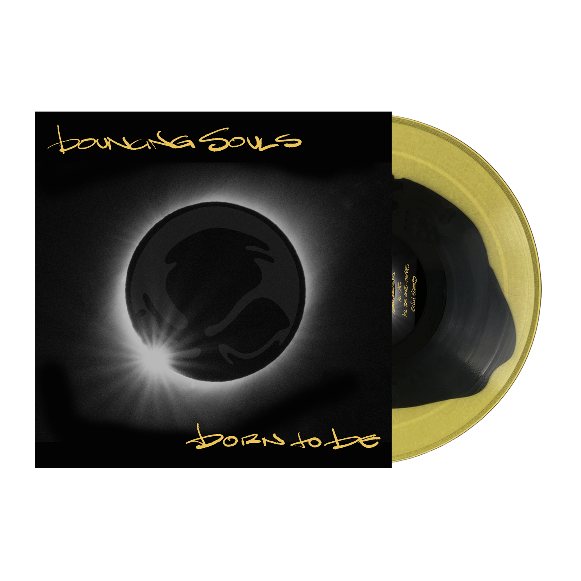 Bouncing Souls - Born To Be: Black in Yellow Vinyl LP
