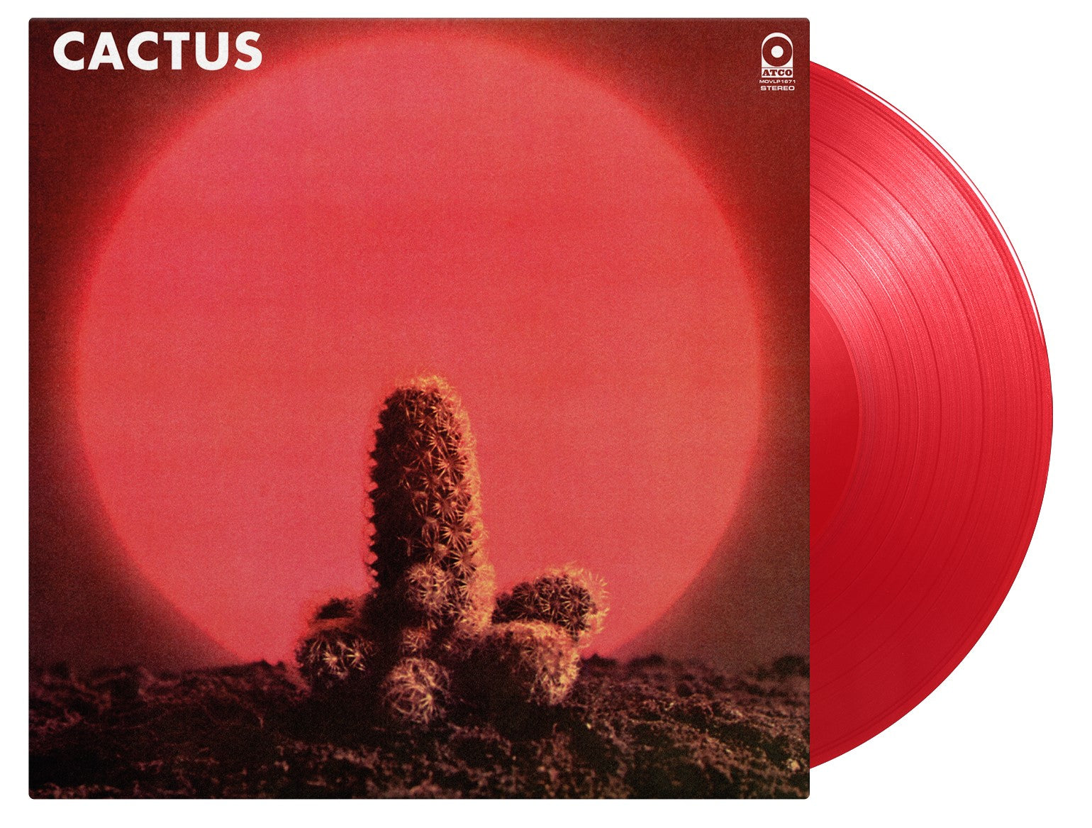 Cactus - Cactus: Limited Translucent Red Vinyl LP