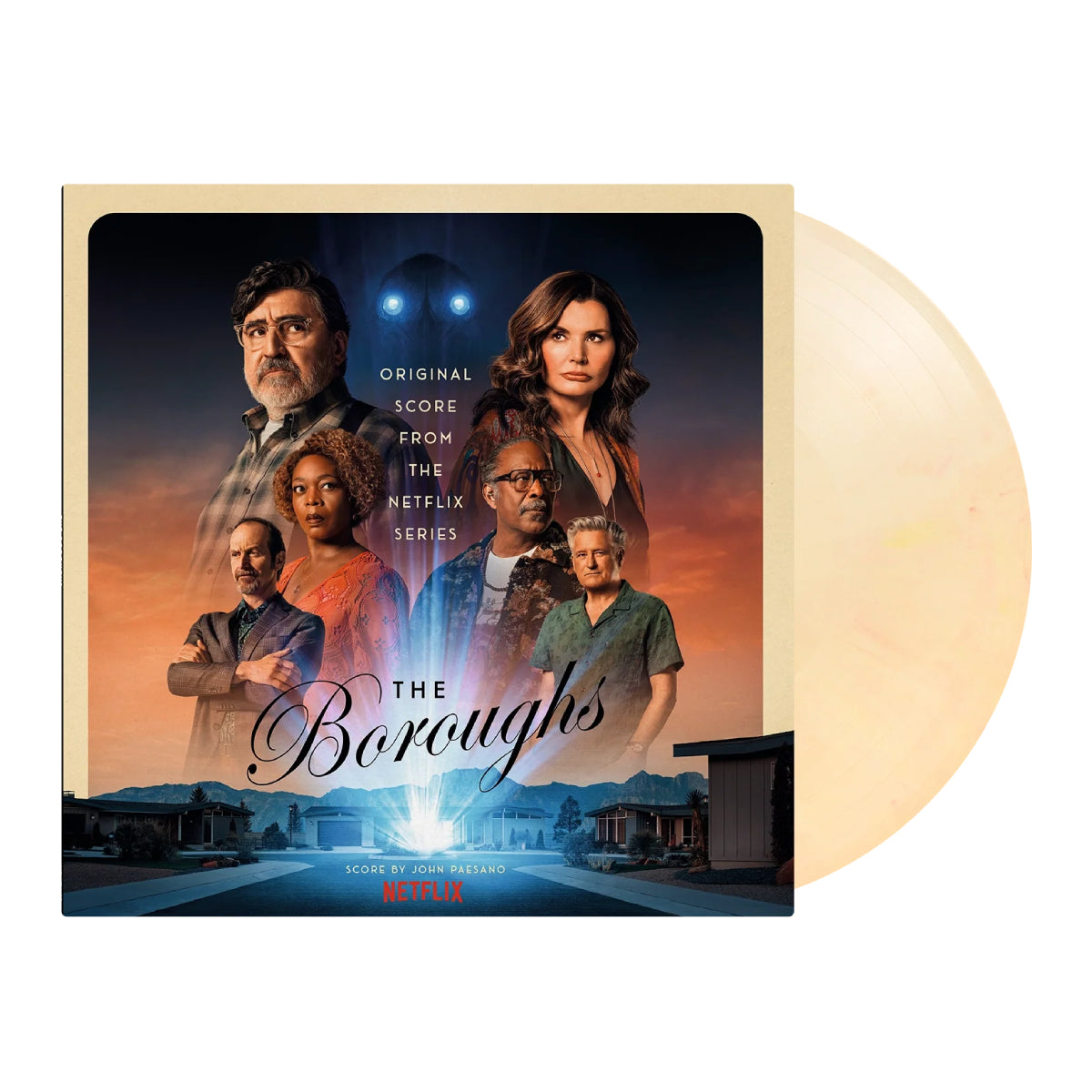 John Paesano - The Boroughs (Original Soundtrack): Yellow, White and Red Marbled Vinyl LP