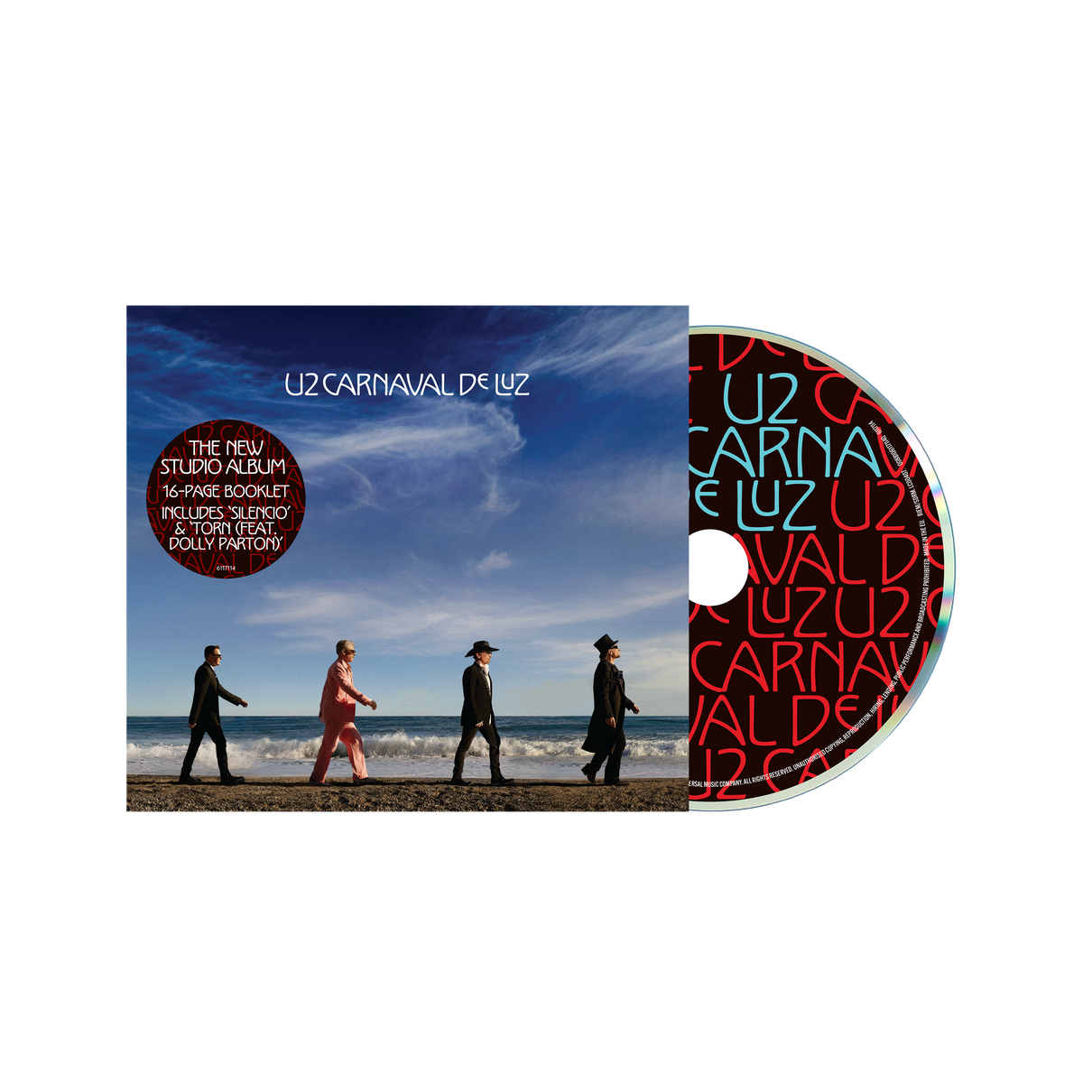 U2 - Carnaval De Luz, Standard CD