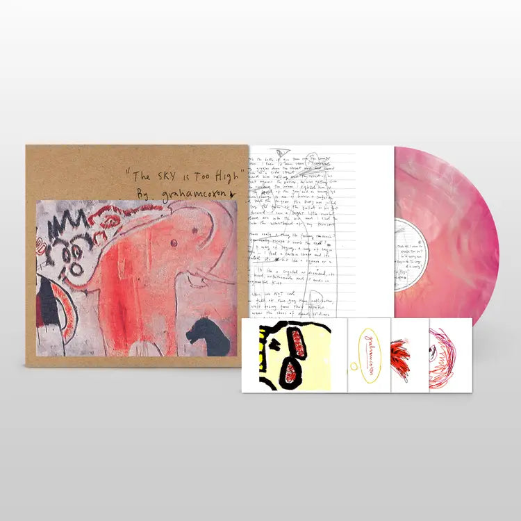 Graham Coxon - The Sky Is Too High: Pink Marble Vinyl LP