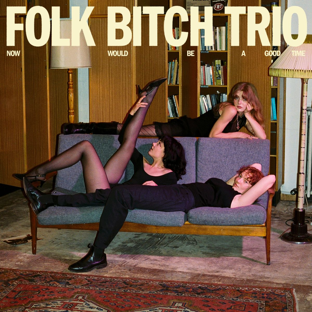Folk Bitch Trio - Now Would Be A Good Time Coke Bottle Clear Vinyl
