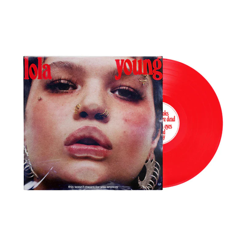 Lola Young - this wasn't meant for you anyway: transparent red vinyl