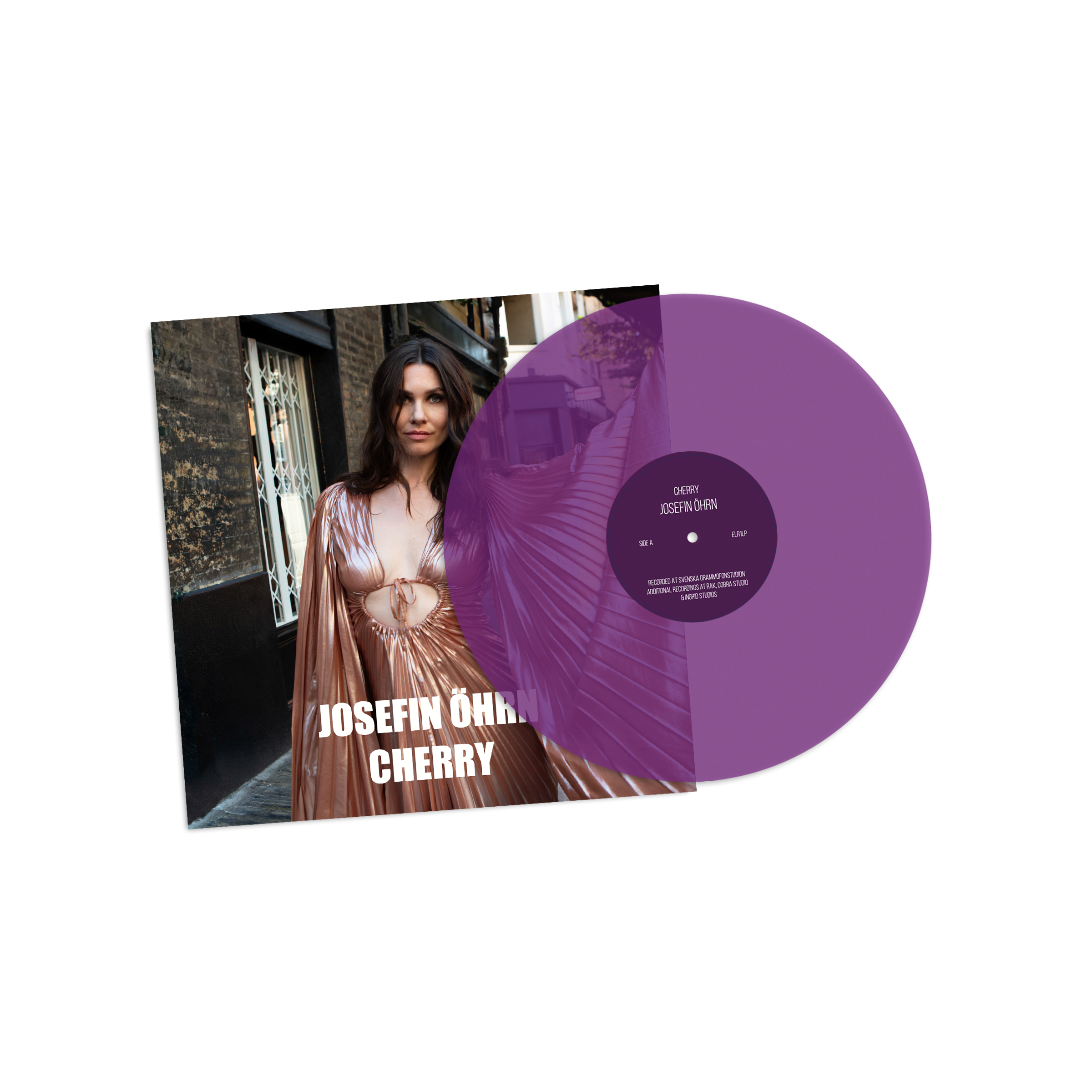 Josefin Öhrn - Cherry: Signed Transparent Purple Vinyl LP 