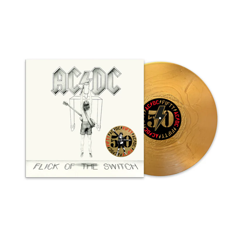 AC/DC - Flick Of The Switch (50th Anniversary): Gold Vinyl LP