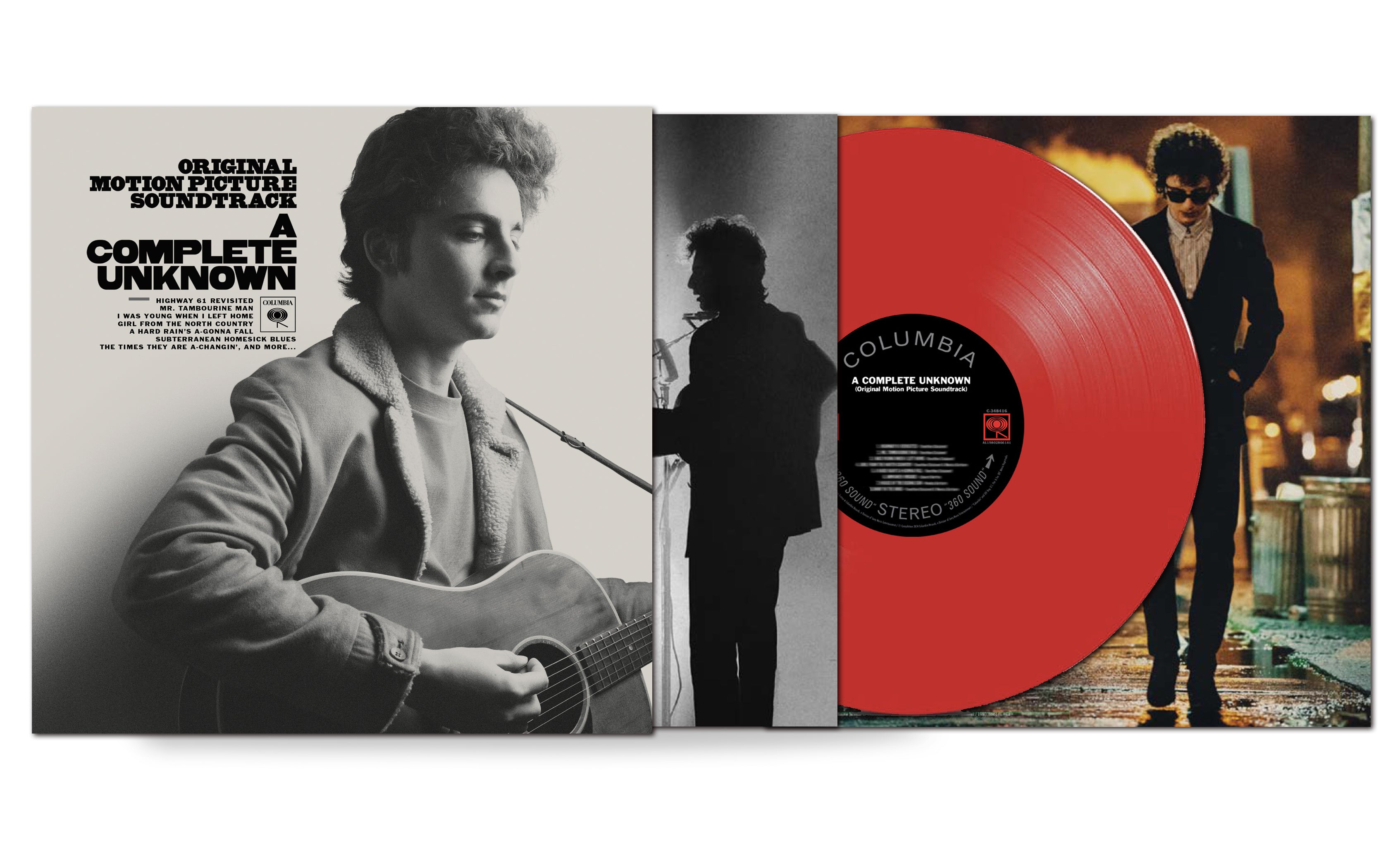 Various Artists - A Complete Unknown (Original Motion Picture Soundtrack): Limited Edition Opaque Red Vinyl LP