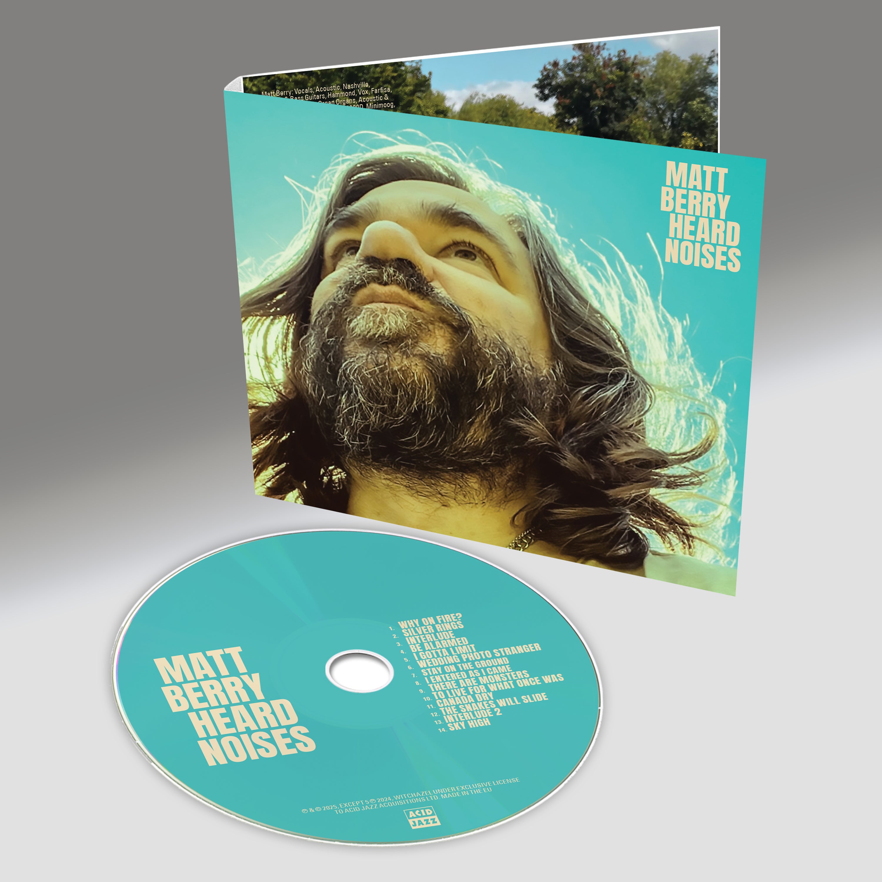 Matt Berry - Heard Noises: CD